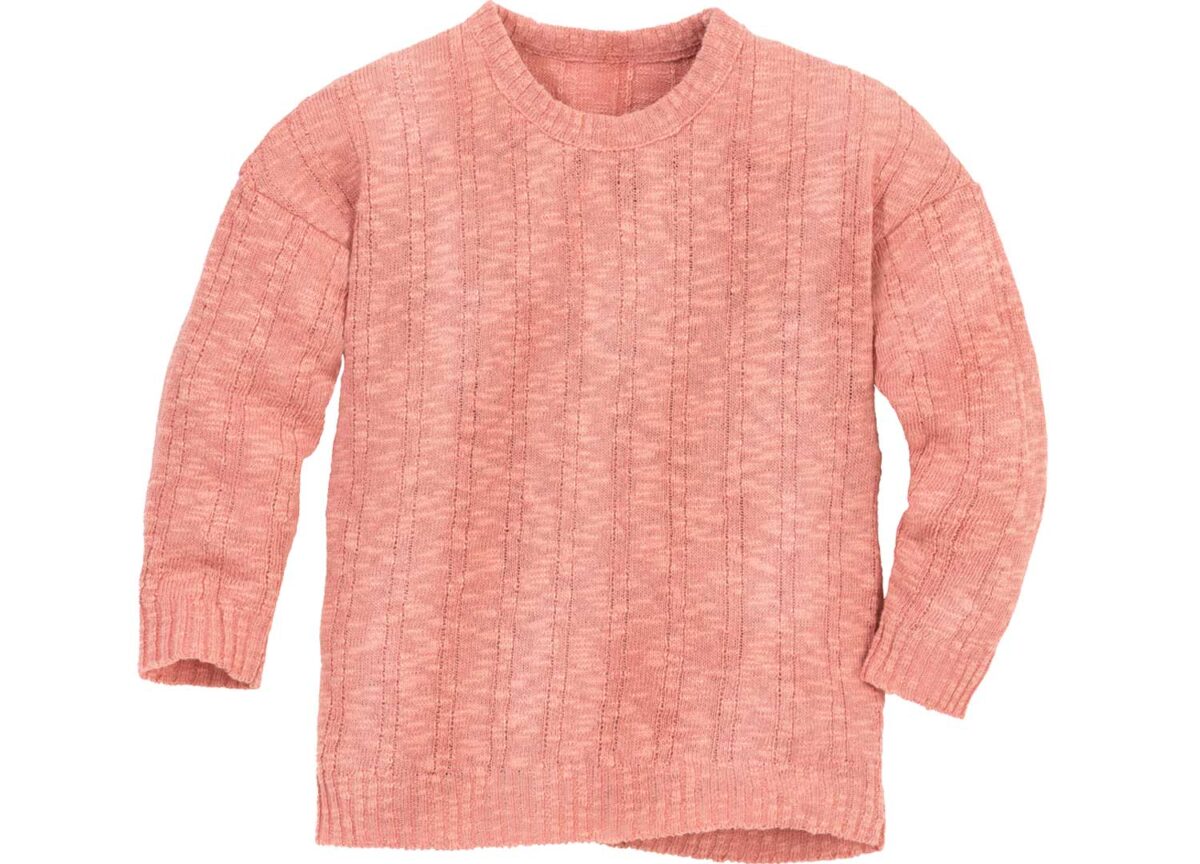 Disana linasesegune kampsun, soft pink Disana - HellyK - Kvaliteetsed lasteriided, villariided, barefoot jalatsid