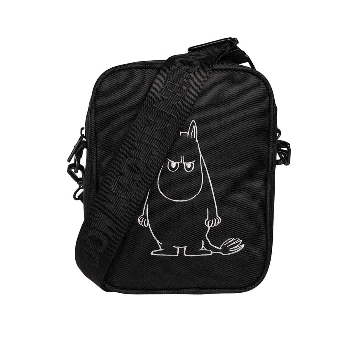 Moomin Vilijonka kott Muumid, black Mänguasjad - HellyK - Kvaliteetsed lasteriided, villariided, barefoot jalatsid