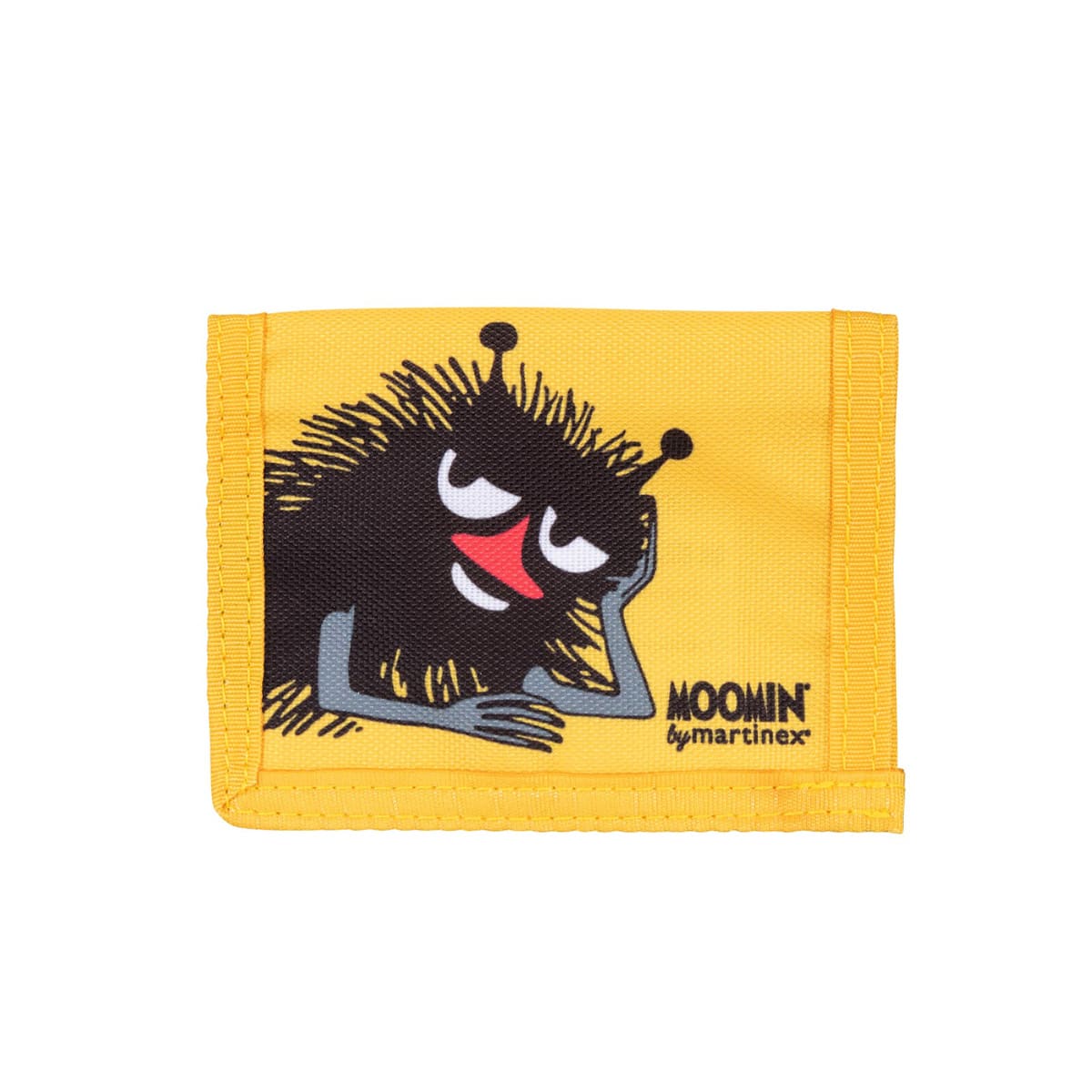 Moomin Juksu rahakott Haisuloom, yellow Mänguasjad - HellyK - Kvaliteetsed lasteriided, villariided, barefoot jalatsid