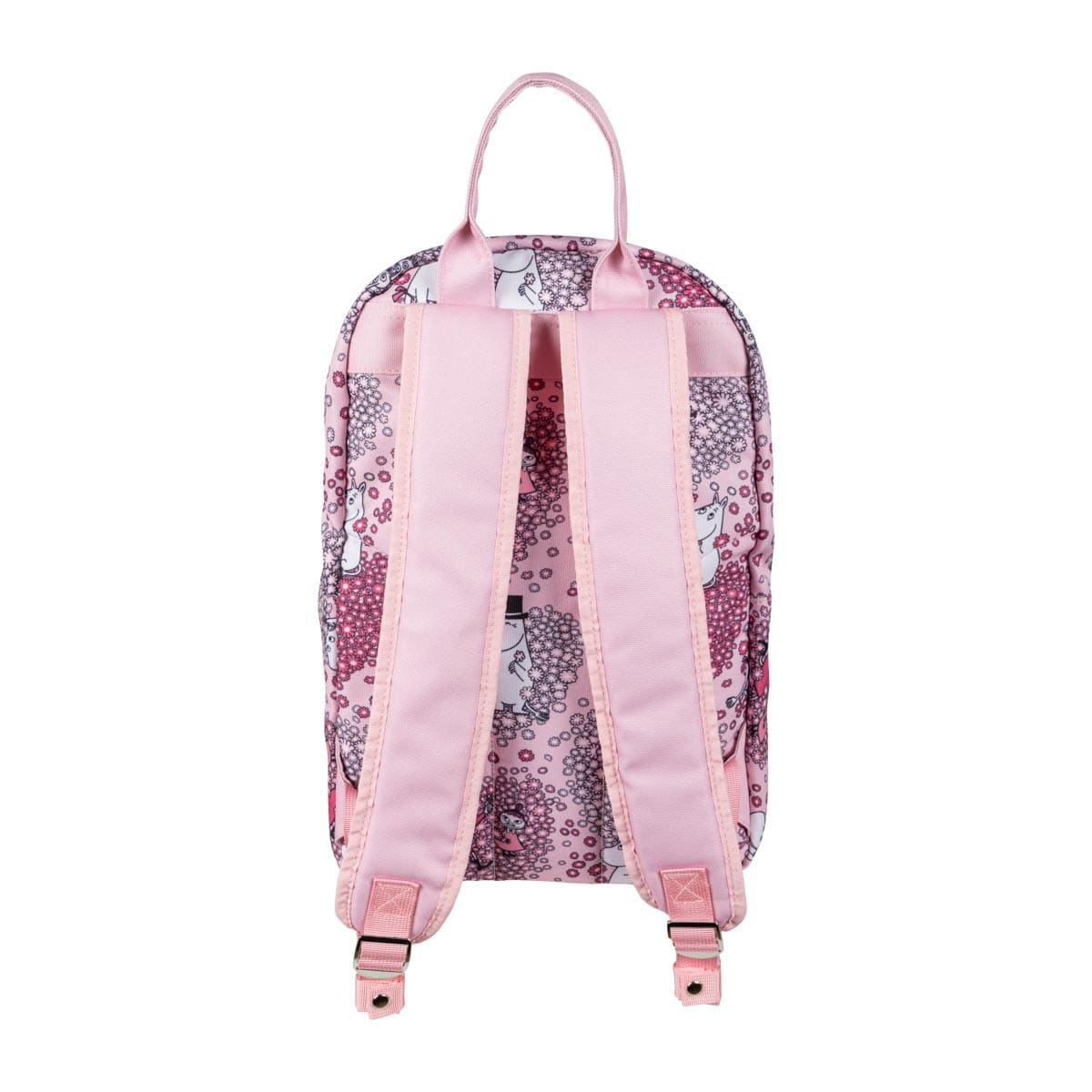 Moomin Sosuli seljakott Friends, pink Mänguasjad - HellyK - Kvaliteetsed lasteriided, villariided, barefoot jalatsid
