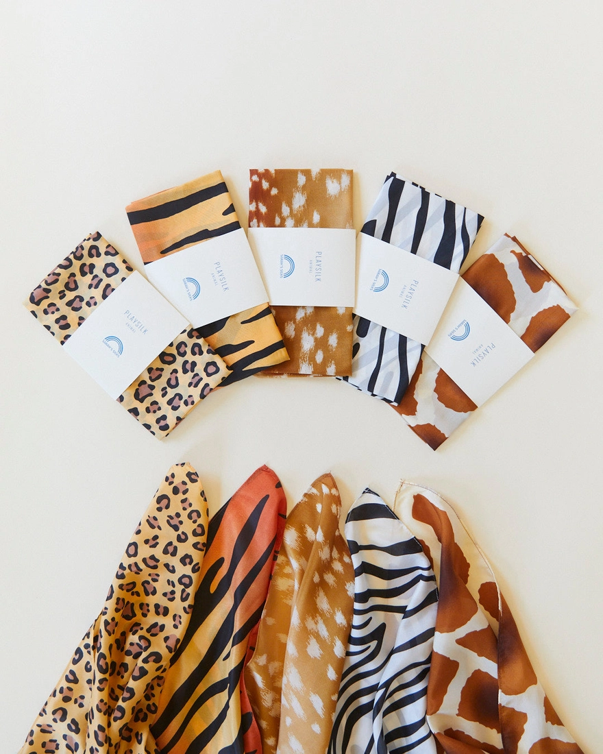 Sarah’s Silks mängusiid, kaelkirjak Mänguasjad - HellyK - Kvaliteetsed lasteriided, villariided, barefoot jalatsid