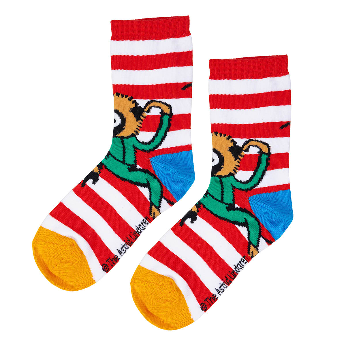 Martinex Pipi Pikksukk sokid 2-pakk, blue/red Lasteriided - HellyK - Kvaliteetsed lasteriided, villariided, barefoot jalatsid