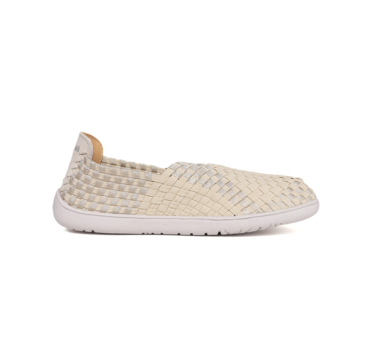 Stitch & Walk vabaajajalanõud, cream Sisejalats/suvi - HellyK - Kvaliteetsed lasteriided, villariided, barefoot jalatsid