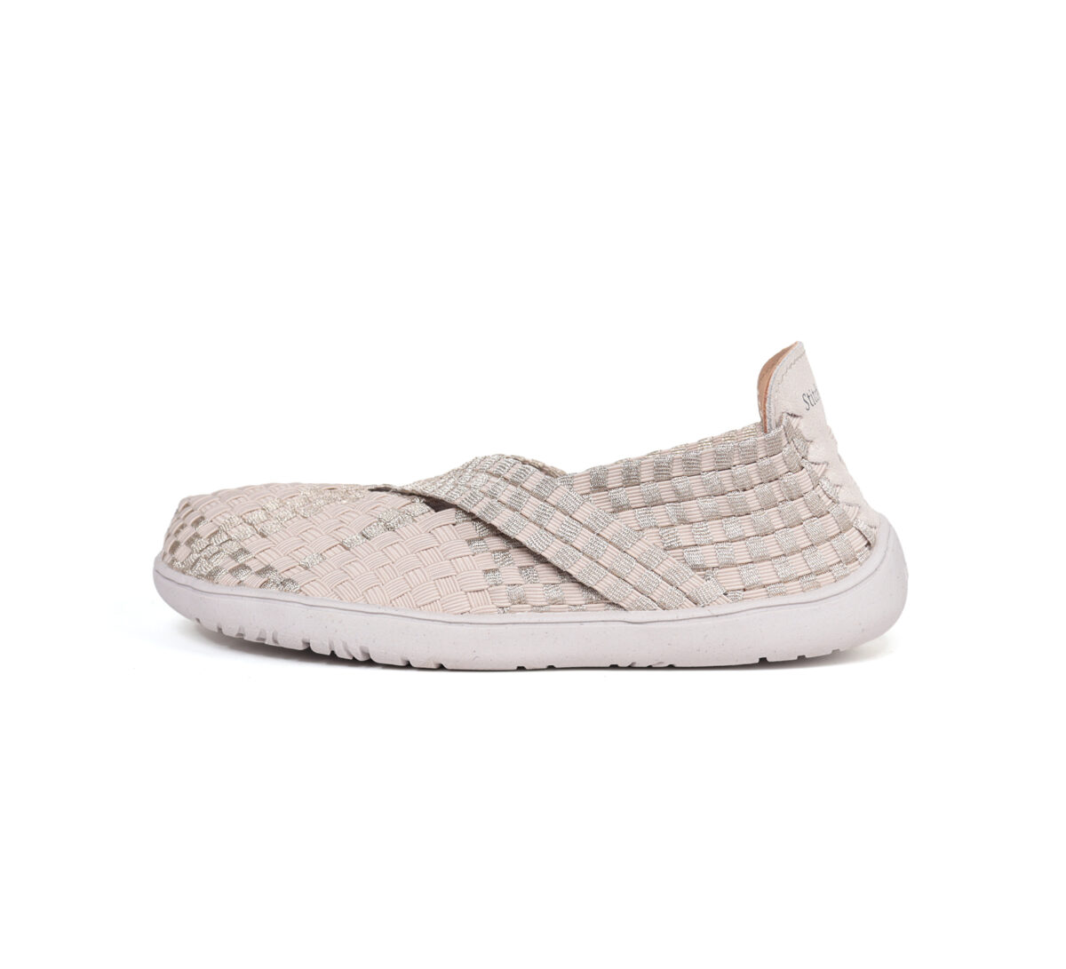 Stitch & Walk vabaajajalanõud, cream Sisejalats/suvi - HellyK - Kvaliteetsed lasteriided, villariided, barefoot jalatsid