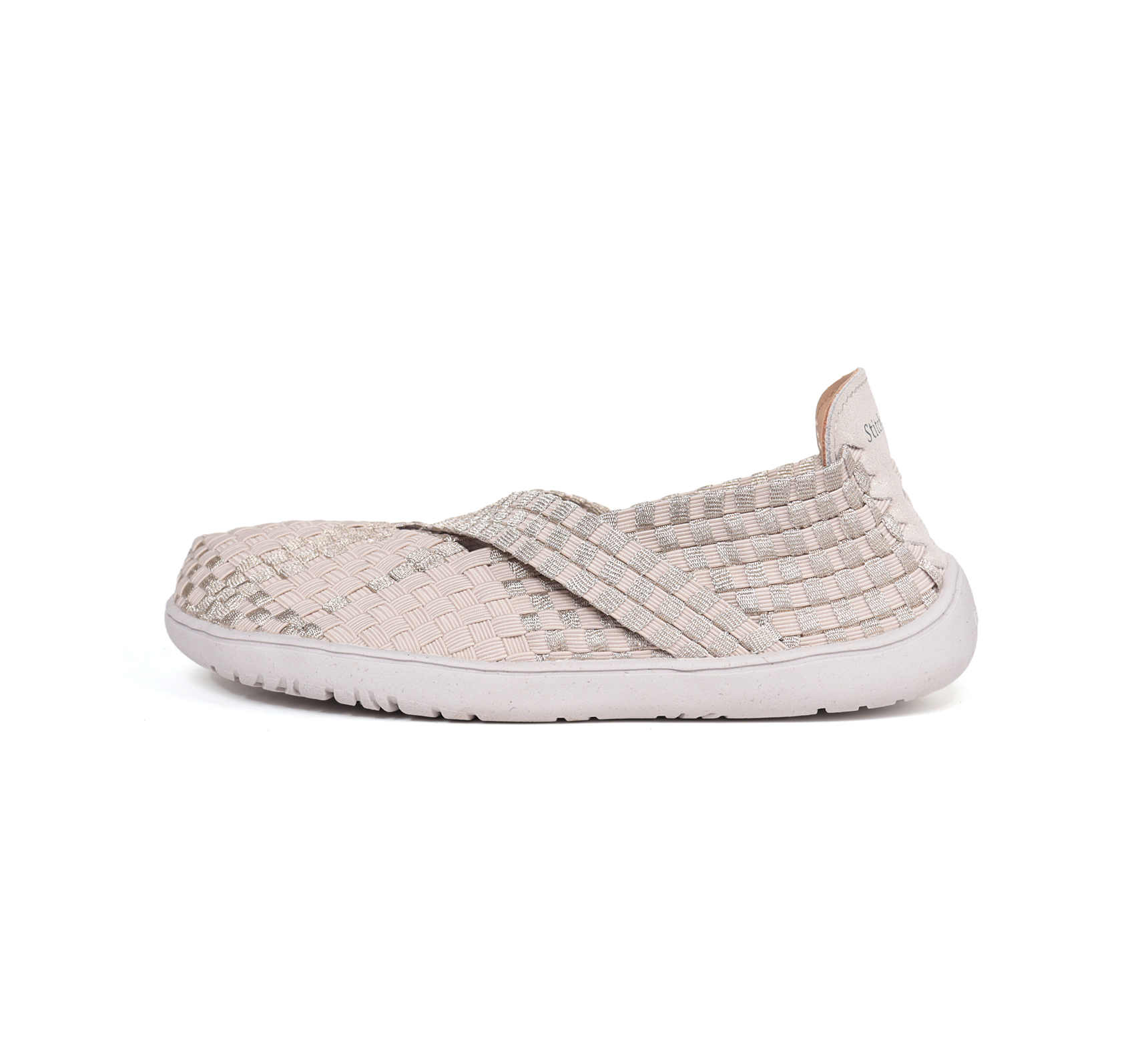 Stitch & Walk vabaajajalanõud, cream Sisejalats/suvi - HellyK - Kvaliteetsed lasteriided, villariided, barefoot jalatsid