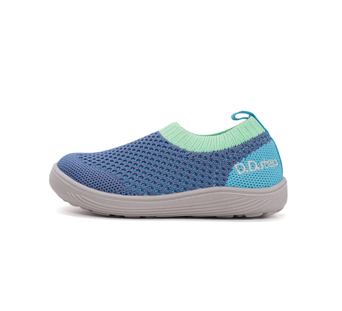 D.D.Step slip-in tekstiilist vabaajajalatsid, marine 093 Laste barefoot-jalatsid - HellyK - Kvaliteetsed lasteriided, villariided, barefoot jalatsid