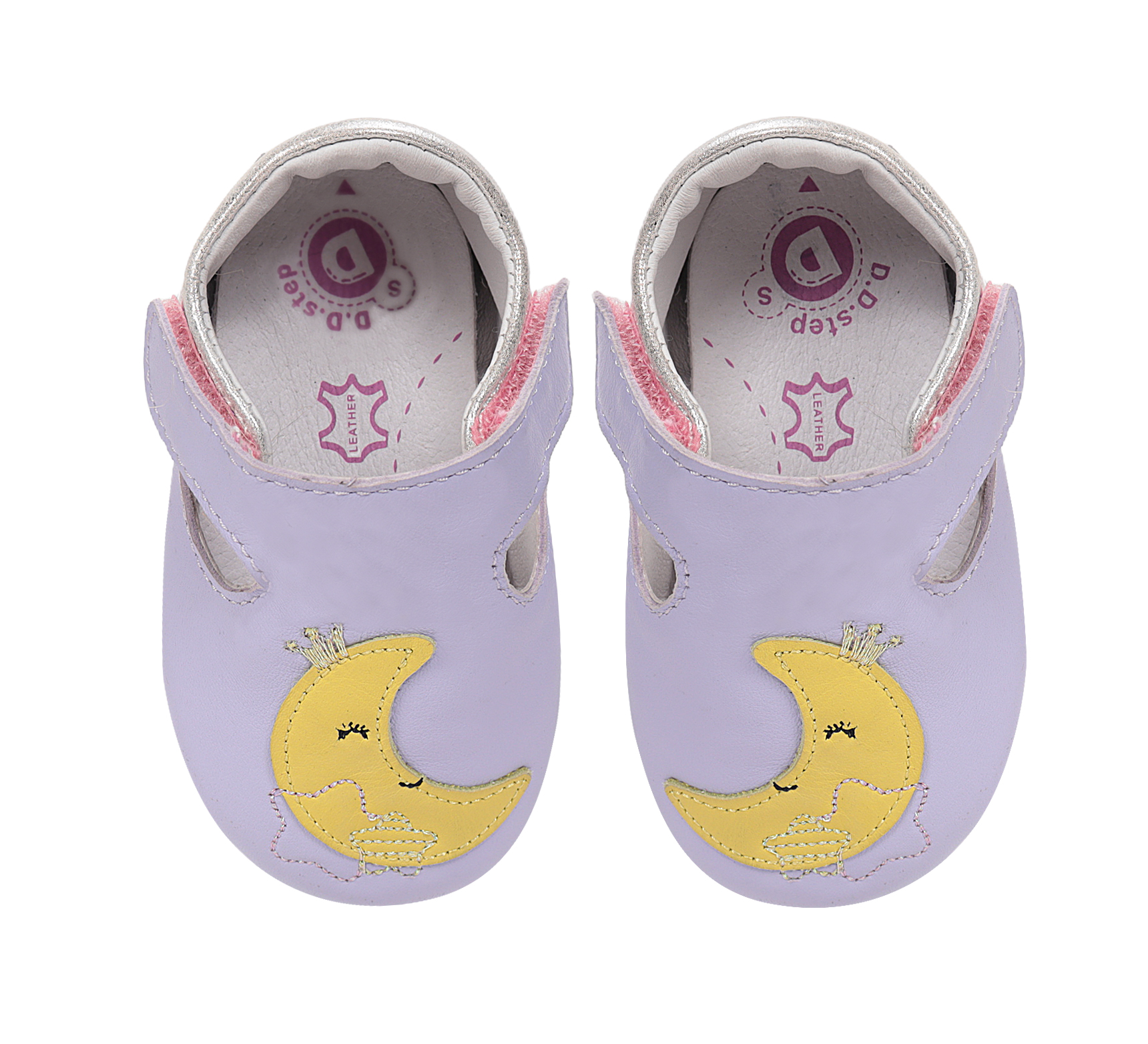 D.D step nahast papud, lila D.D.Step - HellyK - Kvaliteetsed lasteriided, villariided, barefoot jalatsid
