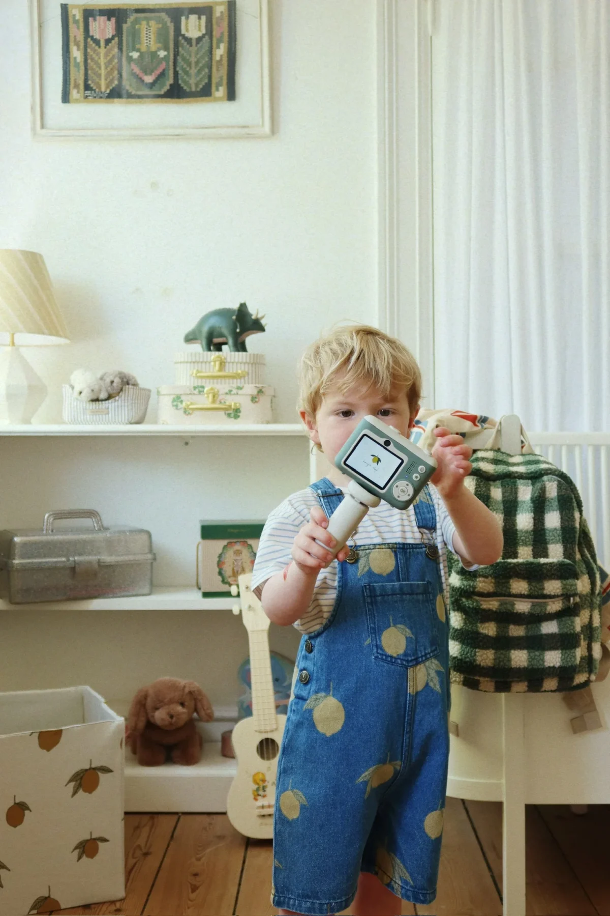 Konges Slojd minu esimene digikaamera, lemon Konges Slojd minu esimene digikaamera, lemon Mänguasjad - HellyK - Kvaliteetsed lasteriided, villariided, barefoot jalatsid