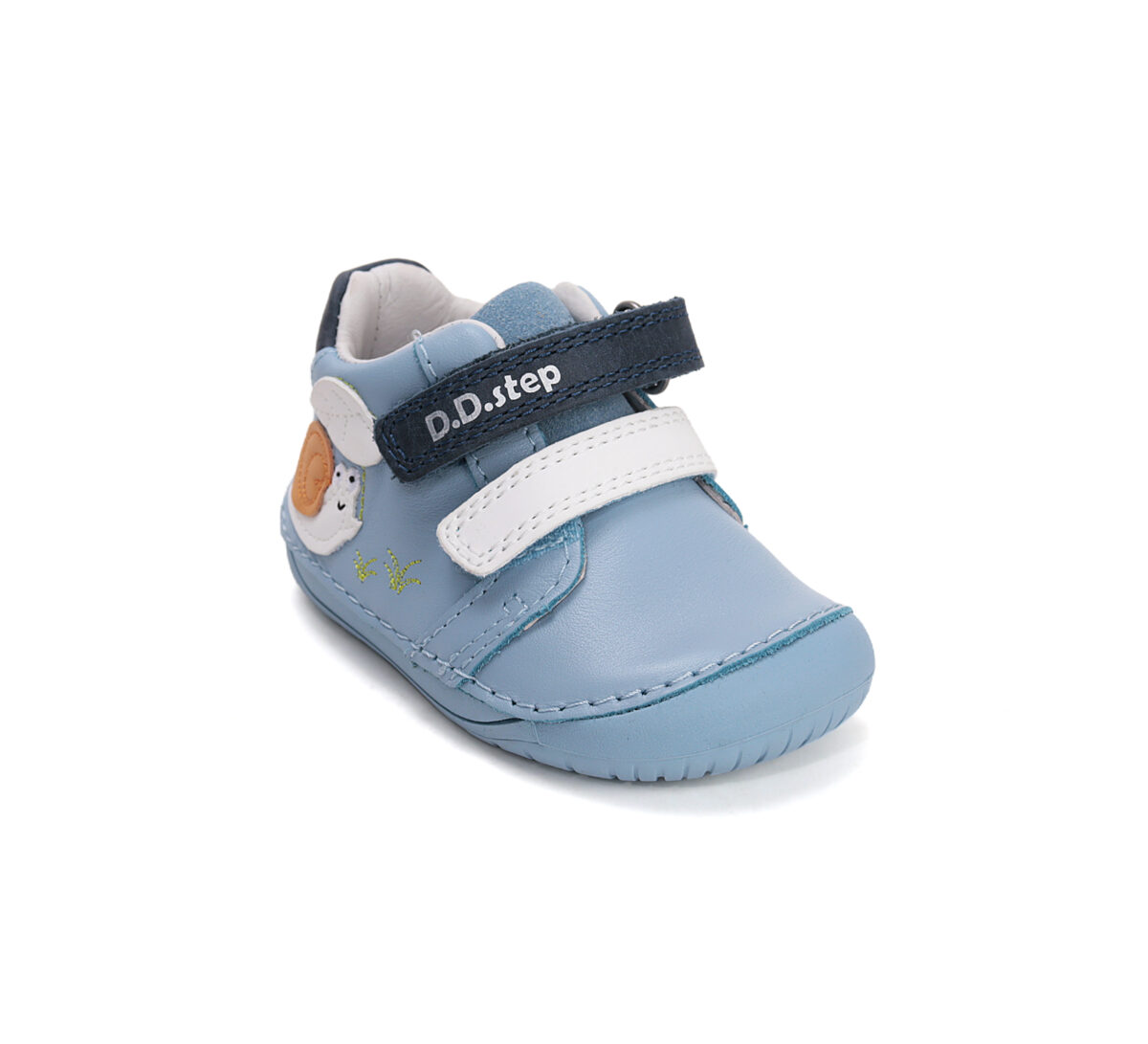 D.D.Step päikese käes värvi muutva pildiga nahast tossud, aero blue D.D.Step päikese käes värvi muutva pildiga nahast tossud, aero blue D.D.Step - HellyK - Kvaliteetsed lasteriided, villariided, barefoot jalatsid