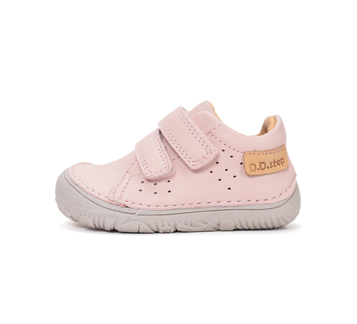 D.D.Step nahast tossud, baby pink 073 D.D.Step nahast tossud, baby pink 073 D.D.Step nahast tossud - HellyK - Kvaliteetsed lasteriided, villariided, barefoot jalatsid