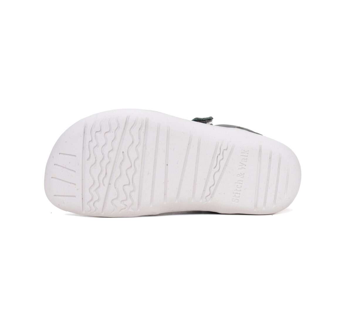 Stitch & Walk nahast tossud, emerald Kevad/sügis - HellyK - Kvaliteetsed lasteriided, villariided, barefoot jalatsid