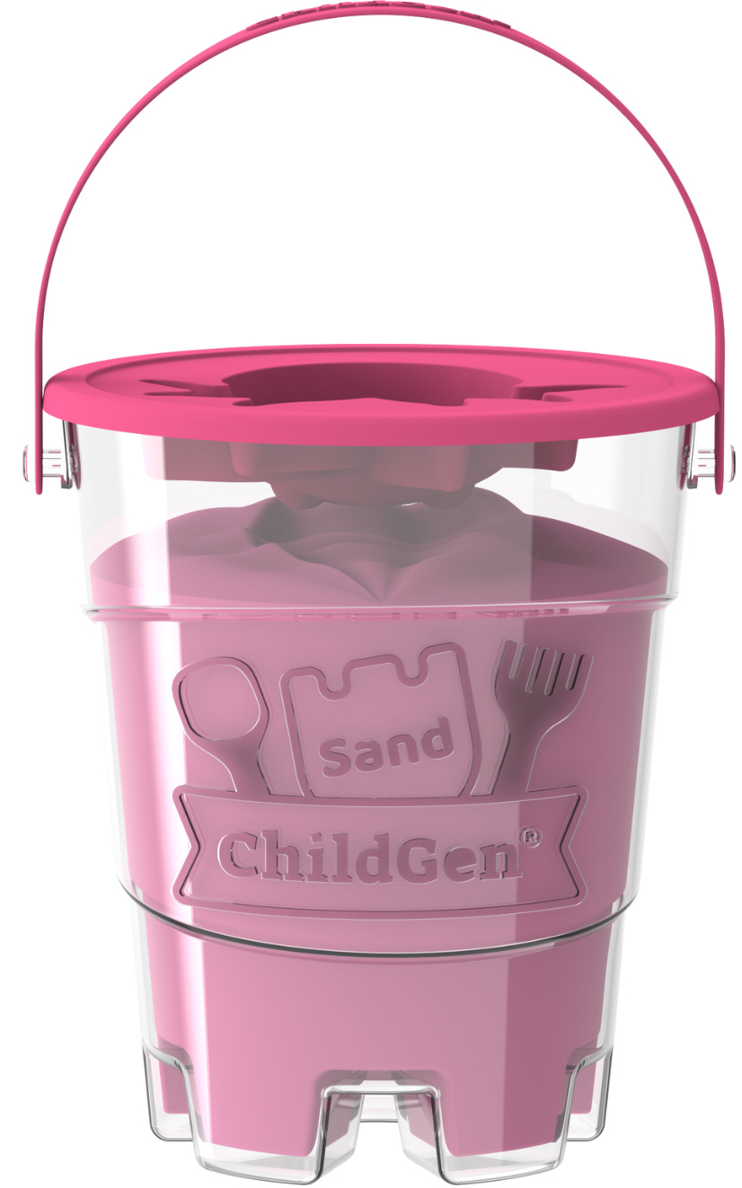 ChildGen Maagiline liiv 500 gr, roosa Mänguasjad - HellyK - Kvaliteetsed lasteriided, villariided, barefoot jalatsid