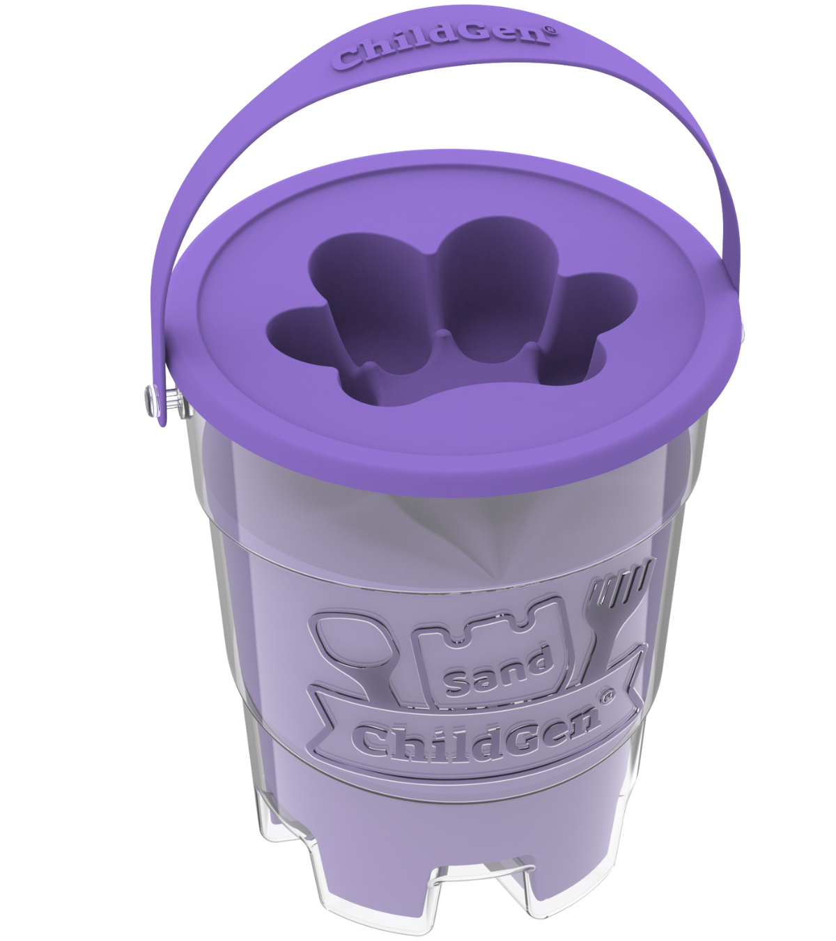 ChildGen Maagiline liiv 500 gr, lilla Mänguasjad - HellyK - Kvaliteetsed lasteriided, villariided, barefoot jalatsid