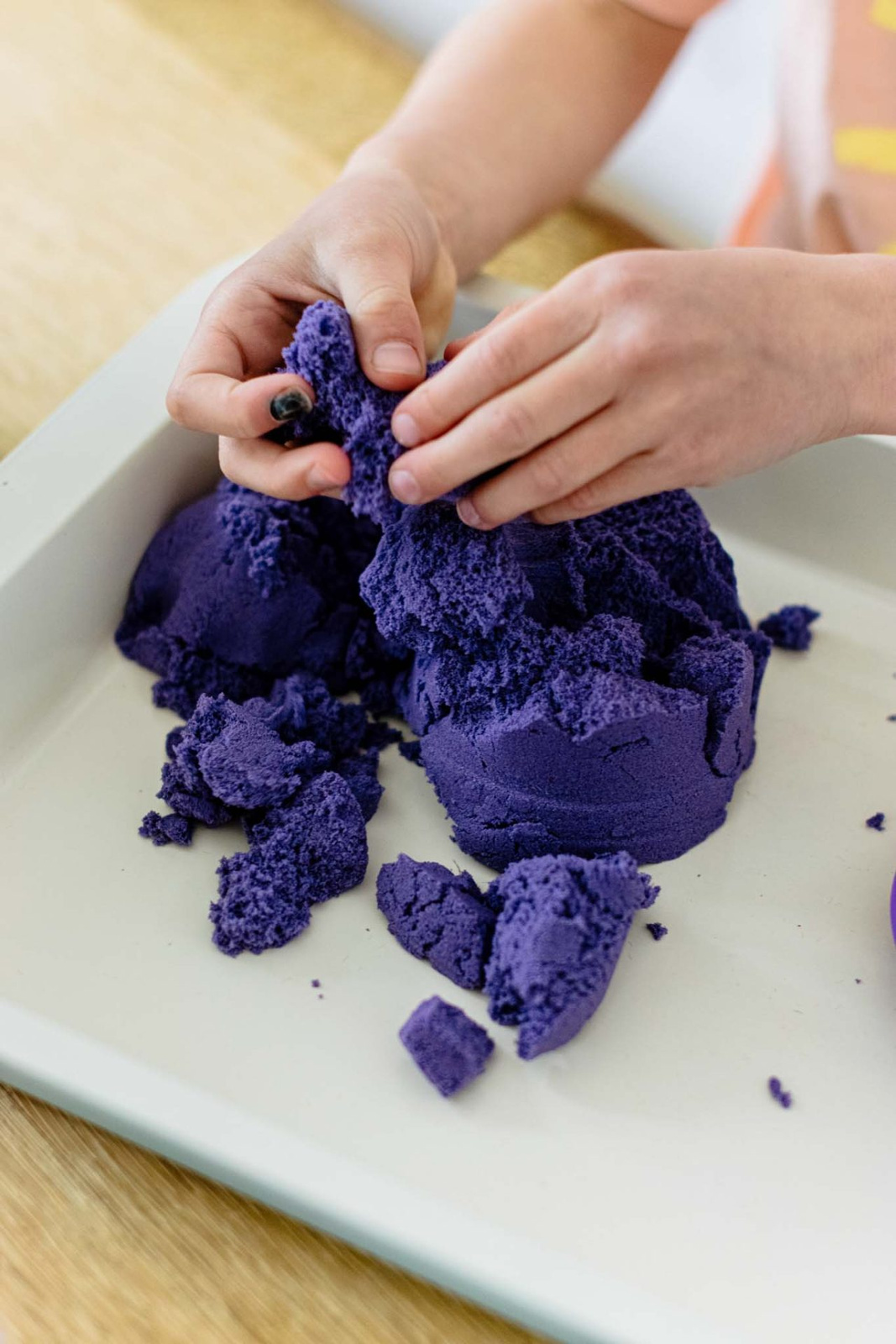 ChildGen Maagiline liiv 500 gr, lilla Mänguasjad - HellyK - Kvaliteetsed lasteriided, villariided, barefoot jalatsid