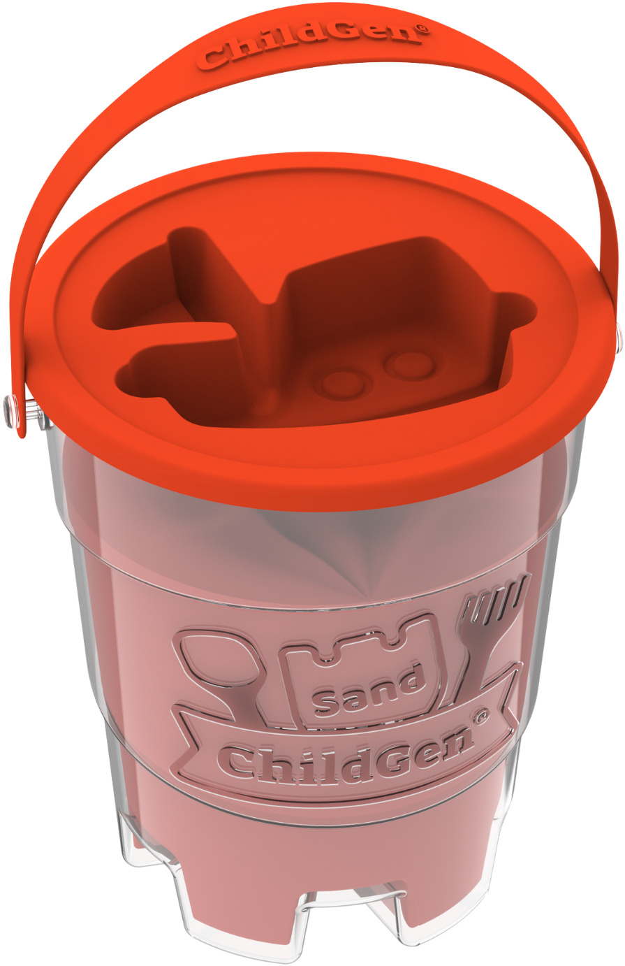 ChildGen Maagiline liiv 500 gr, punane Mänguasjad - HellyK - Kvaliteetsed lasteriided, villariided, barefoot jalatsid