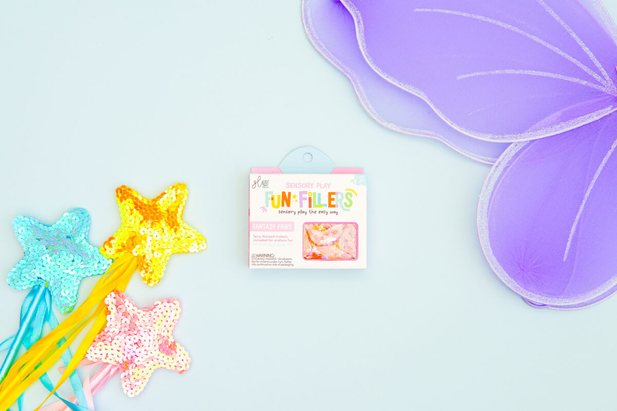 Glo Pals Maagilised sensoorsed purgilisandid, fairy Glo Pals Maagilised sensoorsed purgilisandid, fairy Glo Pals helendavad valguskuubikud - HellyK - Kvaliteetsed lasteriided, villariided, barefoot jalatsid