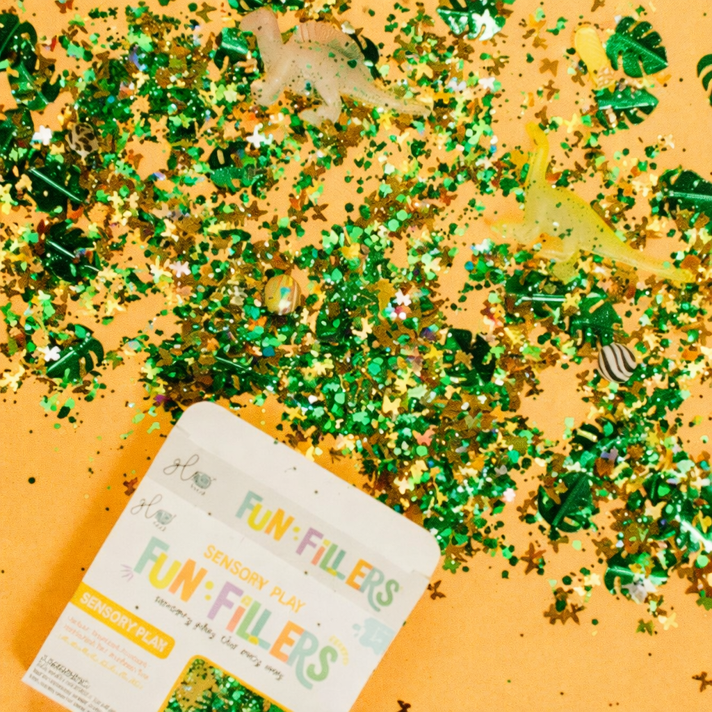 Glo Pals Maagilised sensoorsed purgilisandid, safari Glo Pals helendavad valguskuubikud - HellyK - Kvaliteetsed lasteriided, villariided, barefoot jalatsid