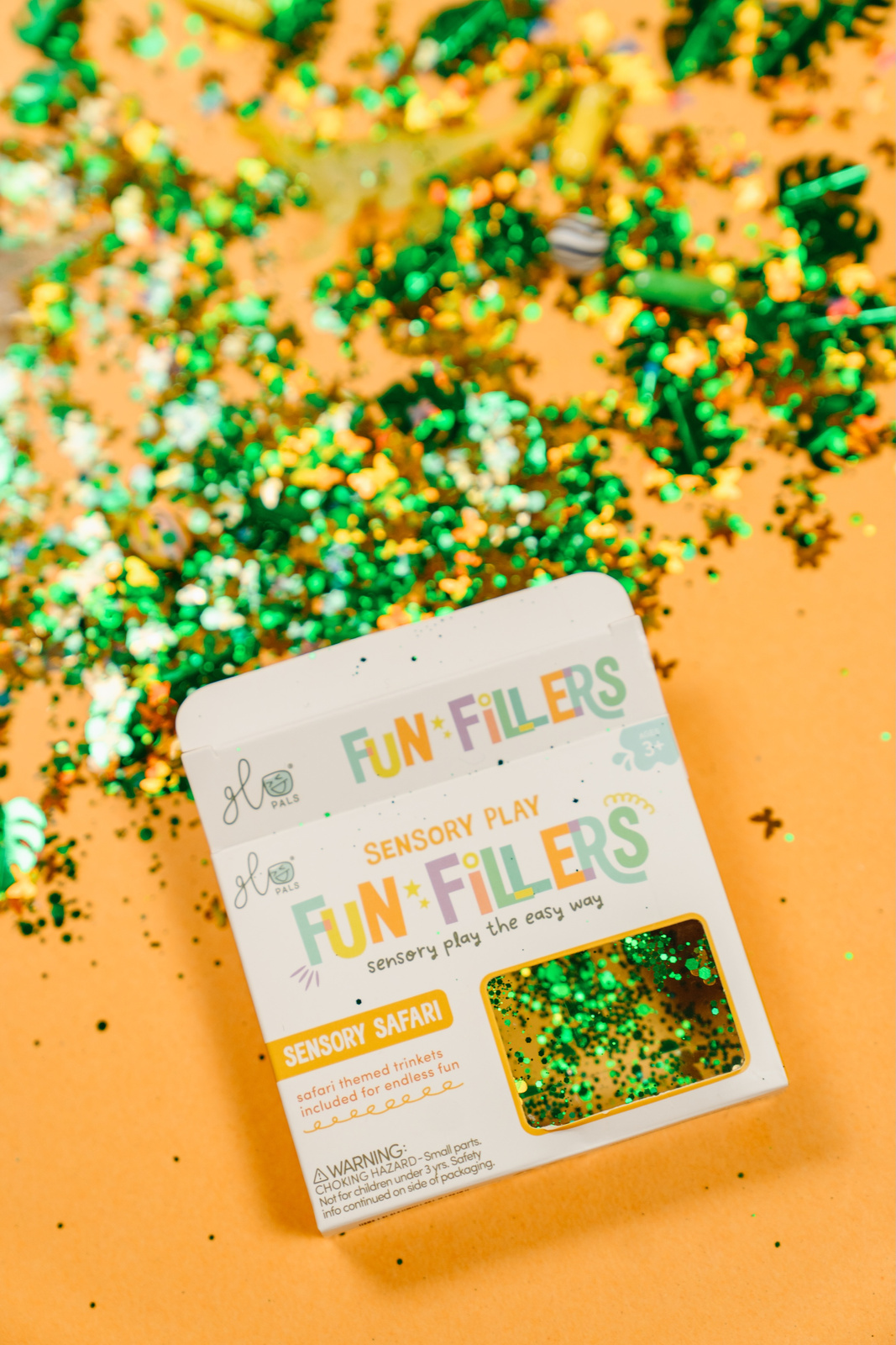 Glo Pals Maagilised sensoorsed purgilisandid, safari Glo Pals helendavad valguskuubikud - HellyK - Kvaliteetsed lasteriided, villariided, barefoot jalatsid