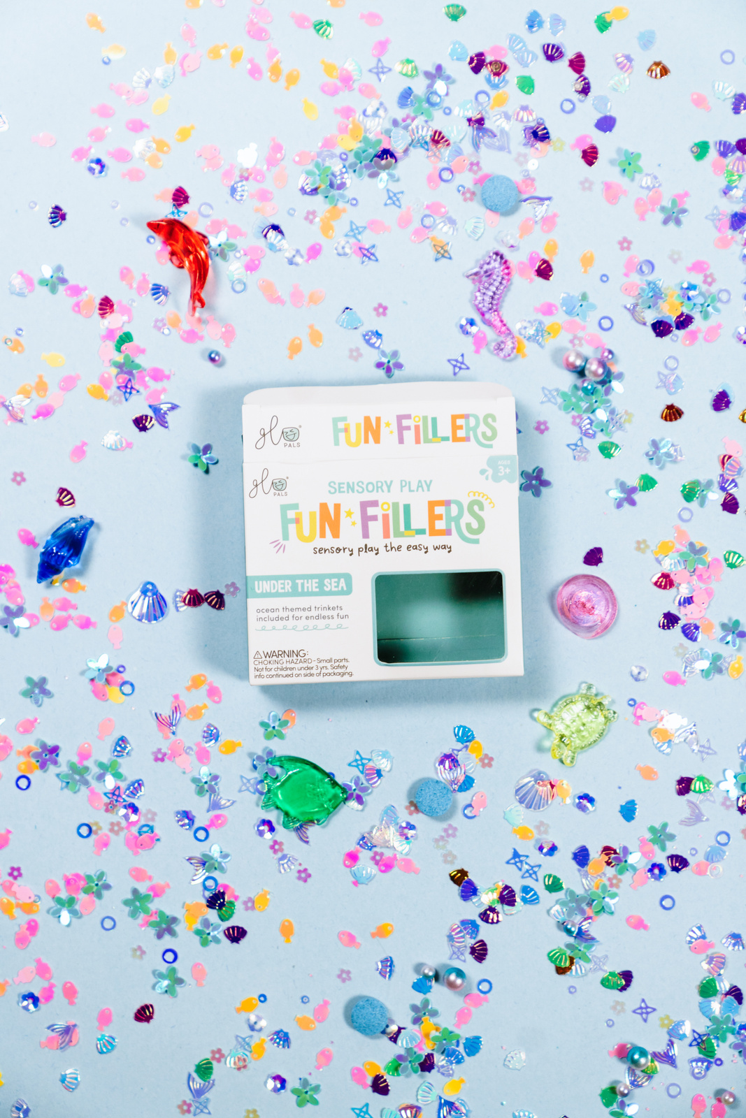 Glo Pals Maagilised sensoorsed purgilisandid, sea Glo Pals Maagilised sensoorsed purgilisandid, sea Glo Pals helendavad valguskuubikud - HellyK - Kvaliteetsed lasteriided, villariided, barefoot jalatsid