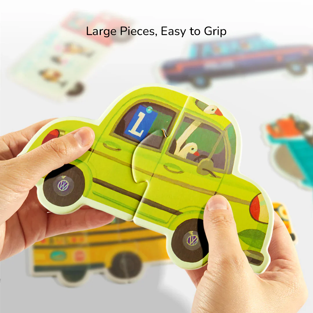 Mideer kaasaskantav pusle, ehitustehnika Mänguasjad - HellyK - Kvaliteetsed lasteriided, villariided, barefoot jalatsid