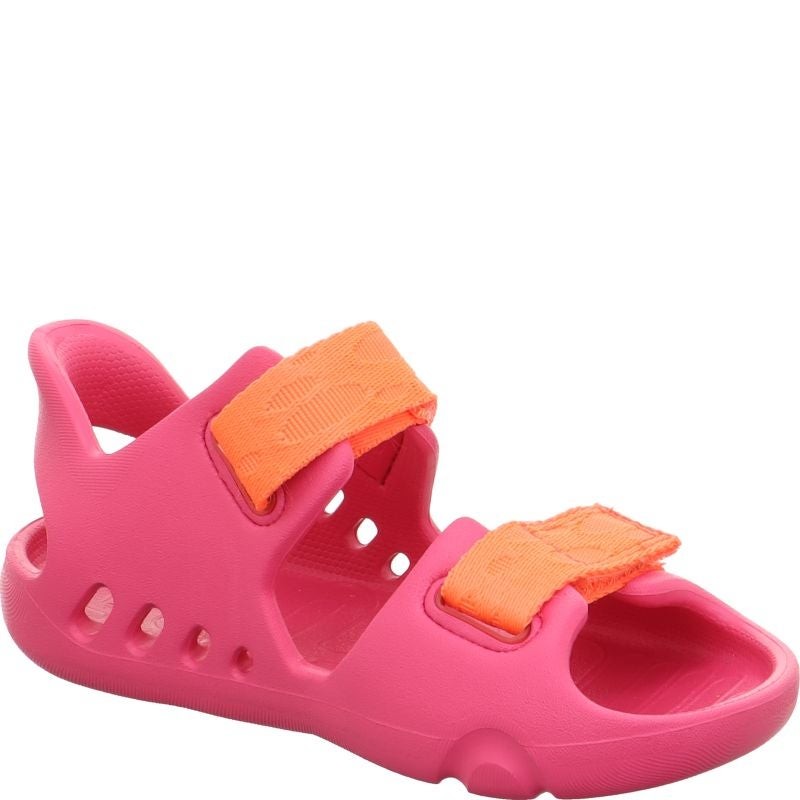 Superfit Splash-S sandaalid, roosa/oranž Laste barefoot-jalatsid - HellyK - Kvaliteetsed lasteriided, villariided, barefoot jalatsid