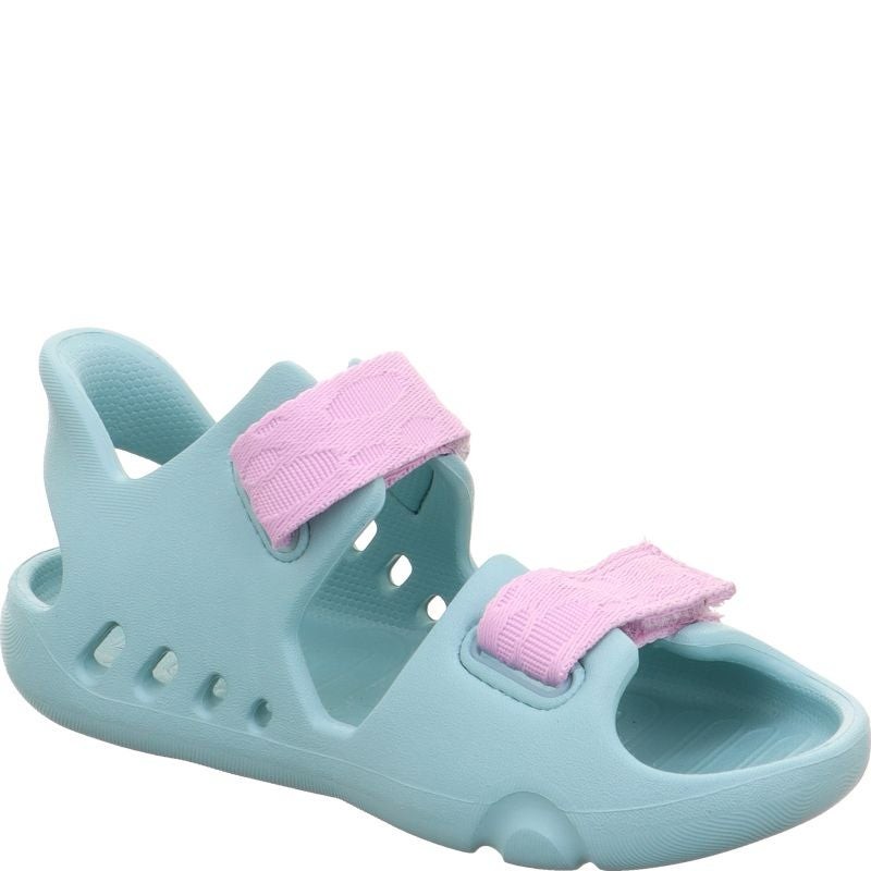 Superfit Splash-S sandaalid, helesinine/lilla Laste barefoot-jalatsid - HellyK - Kvaliteetsed lasteriided, villariided, barefoot jalatsid