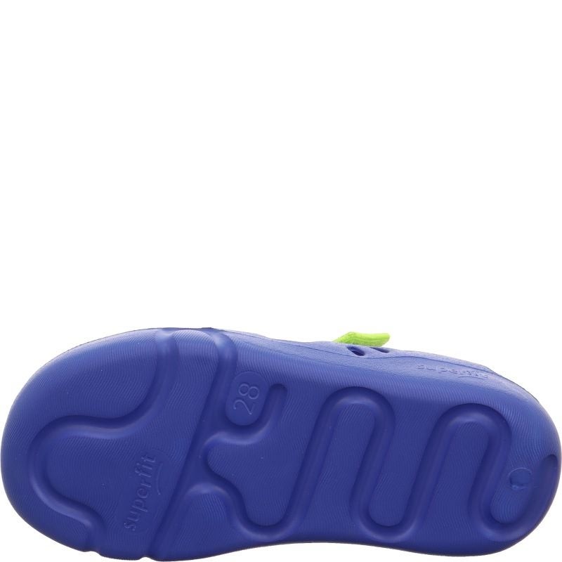 Superfit Splash-S sandaalid, sinine/heleroheline Laste barefoot-jalatsid - HellyK - Kvaliteetsed lasteriided, villariided, barefoot jalatsid