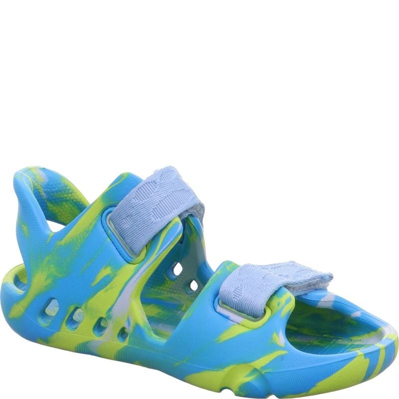 Superfit Splash-S sandaalid, türkiis/heleroheline Laste barefoot-jalatsid - HellyK - Kvaliteetsed lasteriided, villariided, barefoot jalatsid