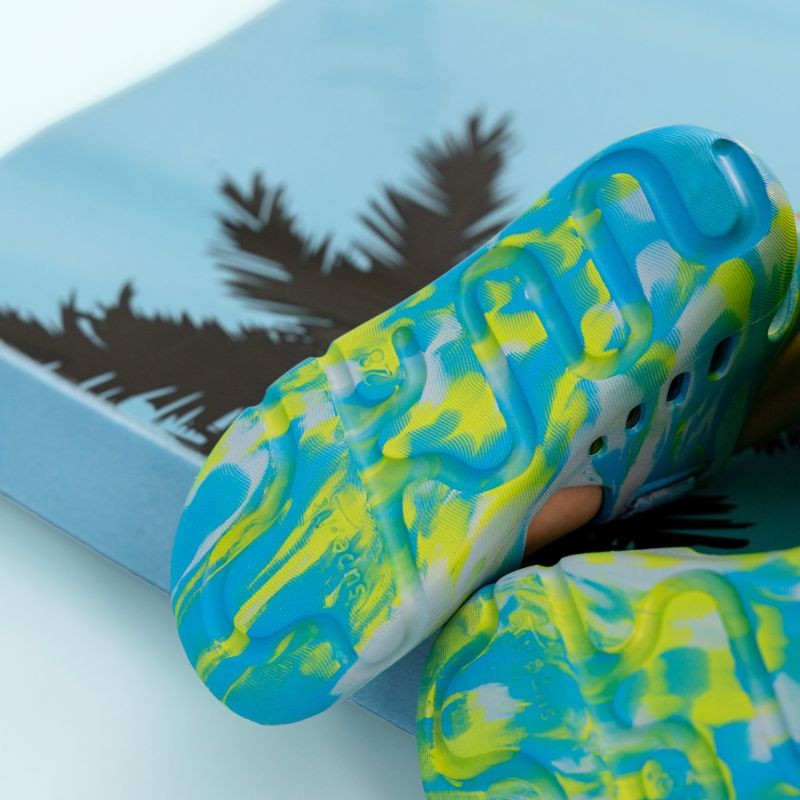 Superfit Splash-S sandaalid, türkiis/heleroheline Laste barefoot-jalatsid - HellyK - Kvaliteetsed lasteriided, villariided, barefoot jalatsid