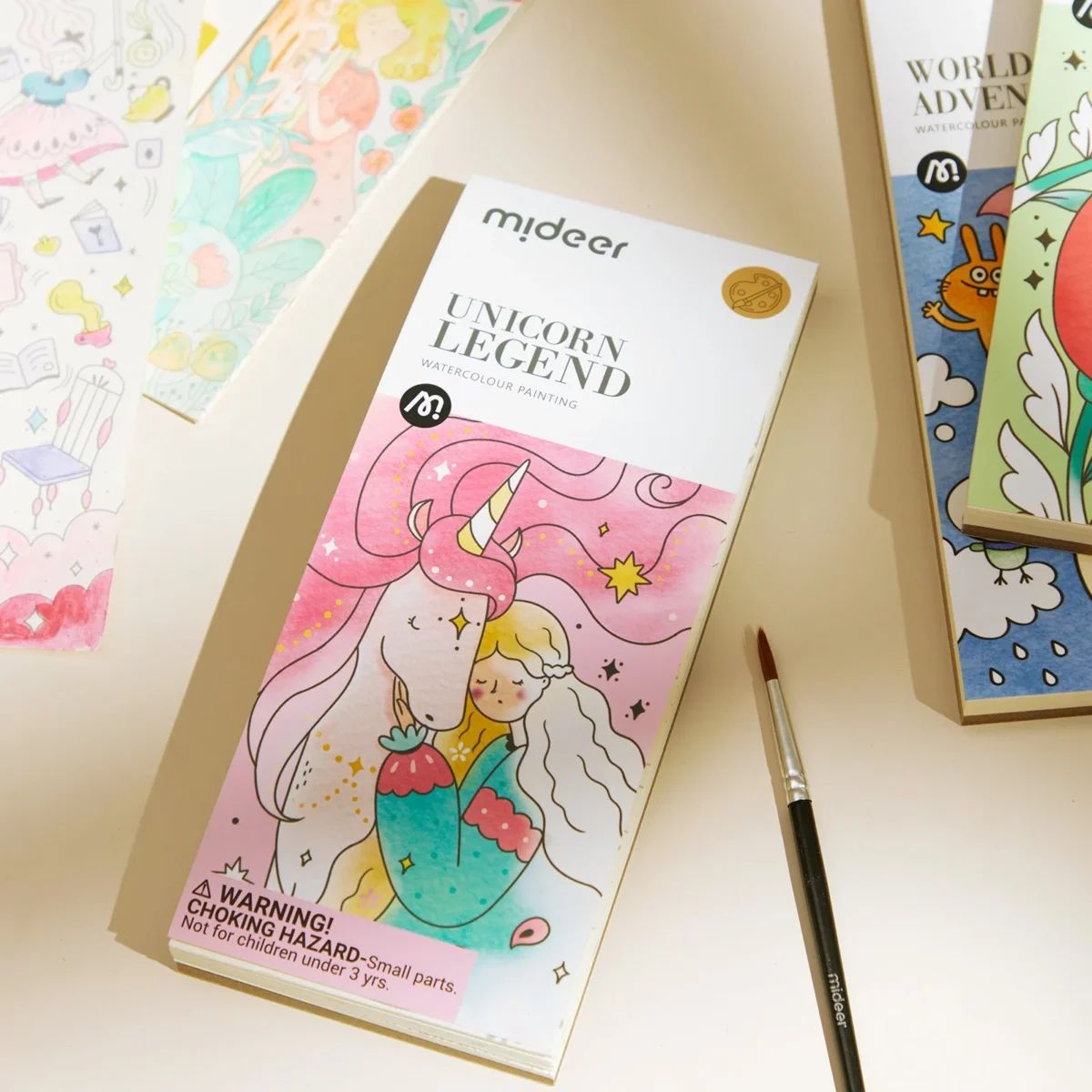 Mideer akvarellmaalikomplekt, ükssarviku legend Joonistustarbed / meisterdamine / käsitöö - HellyK - Kvaliteetsed lasteriided, villariided, barefoot jalatsid