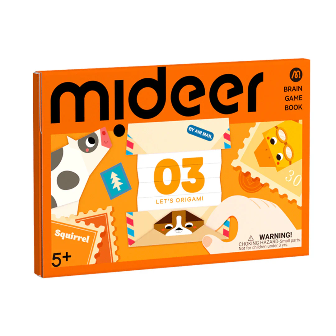 Mideer mõtlemismängude raamat, origami ülesanded 3.tase Joonistustarbed / meisterdamine / käsitöö - HellyK - Kvaliteetsed lasteriided, villariided, barefoot jalatsid