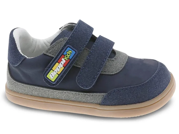Beppi vabaajajalanõud, navy blue Kevad/sügis - HellyK - Kvaliteetsed lasteriided, villariided, barefoot jalatsid