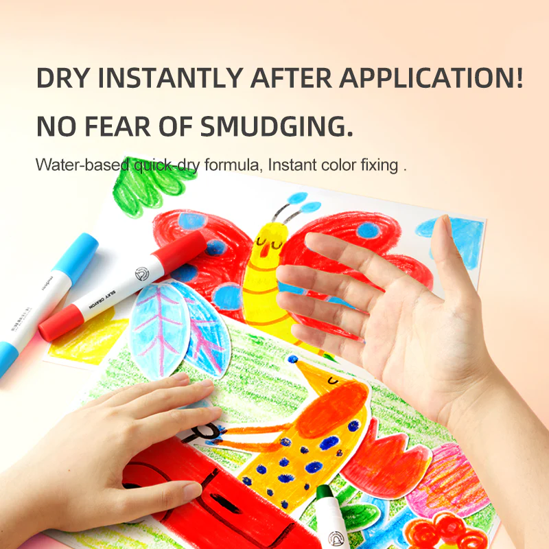 Mideer siidikriitide täitekomplekt, 12 värvi Joonistustarbed / meisterdamine / käsitöö - HellyK - Kvaliteetsed lasteriided, villariided, barefoot jalatsid