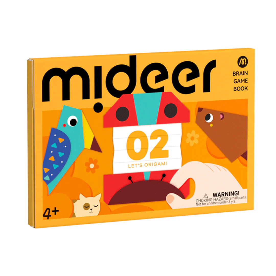 Mideer mõtlemismängude raamat, origami ülesanded 2.tase Joonistustarbed / meisterdamine / käsitöö - HellyK - Kvaliteetsed lasteriided, villariided, barefoot jalatsid