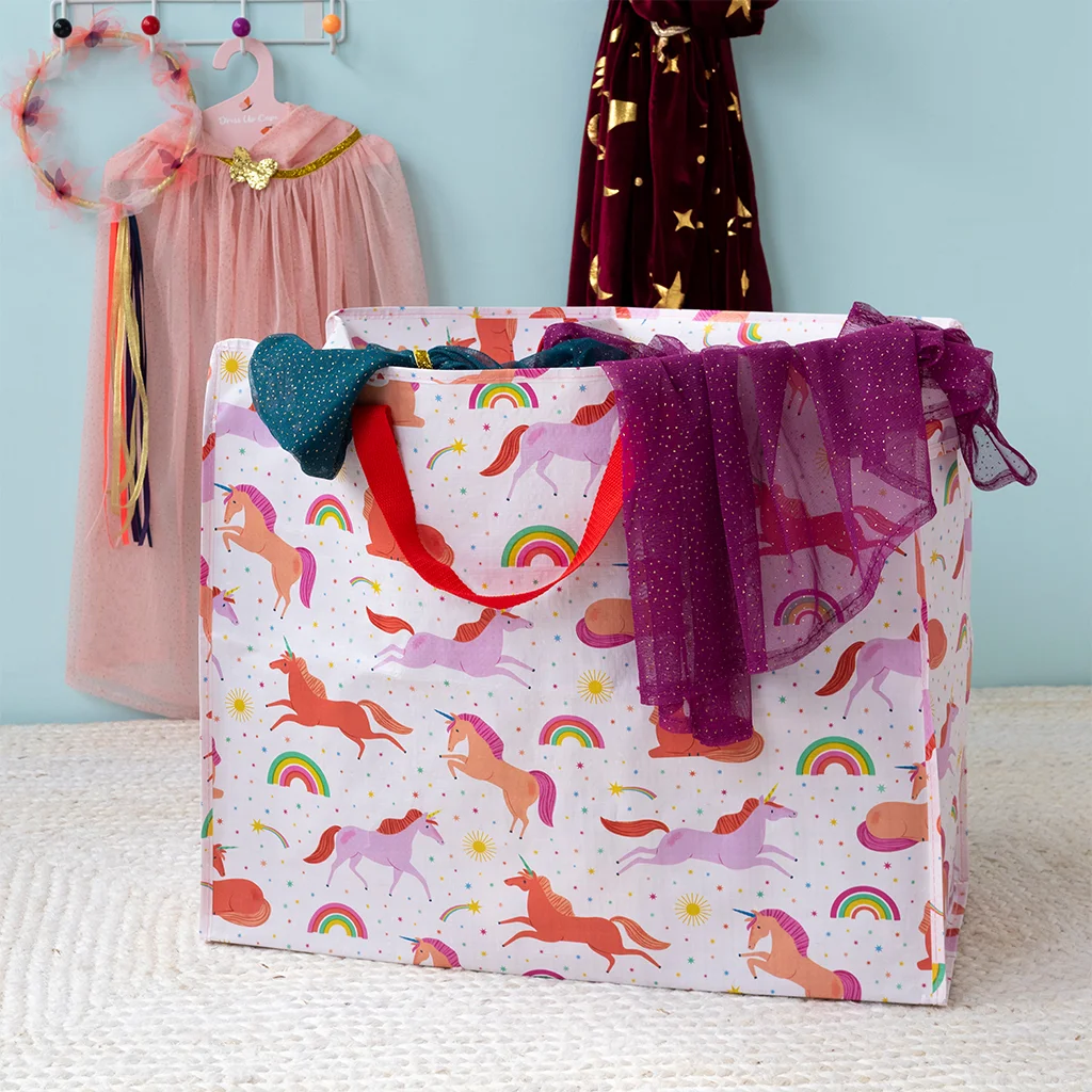 Rex London suur hoiukott, unicorns Rex London suur hoiukott, unicorns Kodumaailm ja muud tarvikud - HellyK - Kvaliteetsed lasteriided, villariided, barefoot jalatsid