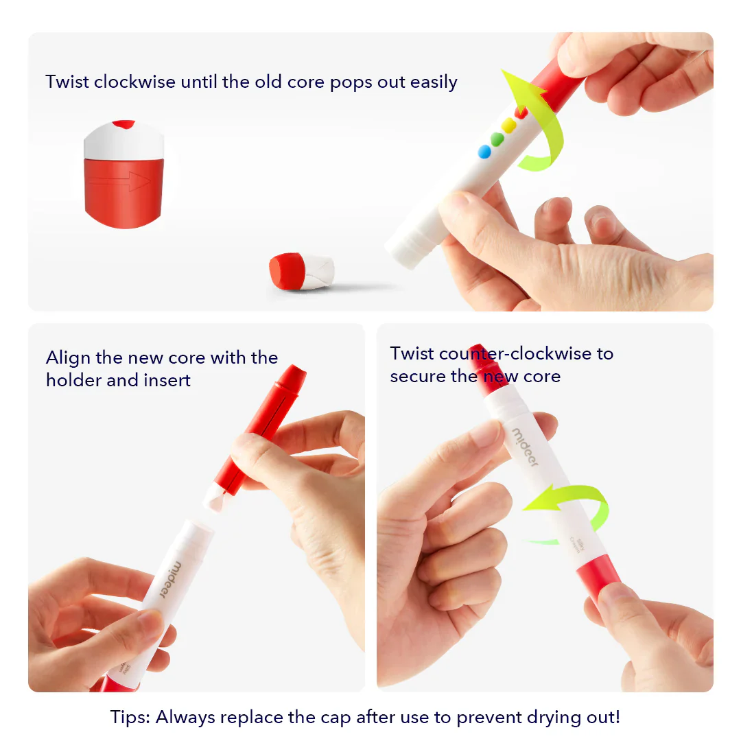 Mideer siidikriitide täitekomplekt, 12 värvi Joonistustarbed / meisterdamine / käsitöö - HellyK - Kvaliteetsed lasteriided, villariided, barefoot jalatsid