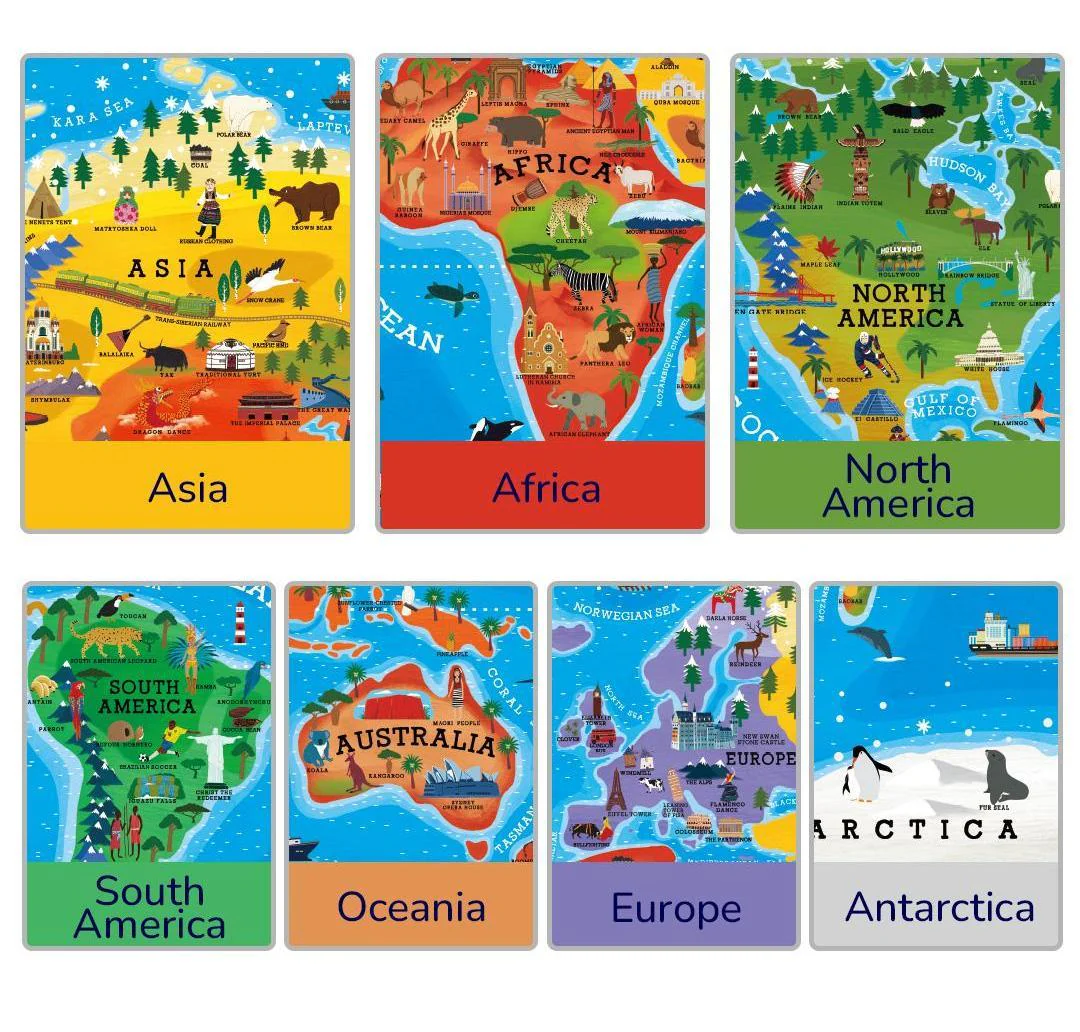 Mideer kaasaskantav pusle, maailmakaart Mänguasjad - HellyK - Kvaliteetsed lasteriided, villariided, barefoot jalatsid