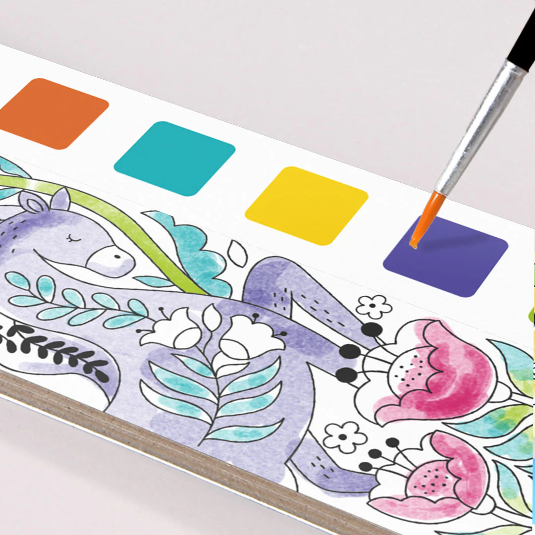 Mideer akvarellmaalikomplekt, nõiutud aed Joonistustarbed / meisterdamine / käsitöö - HellyK - Kvaliteetsed lasteriided, villariided, barefoot jalatsid