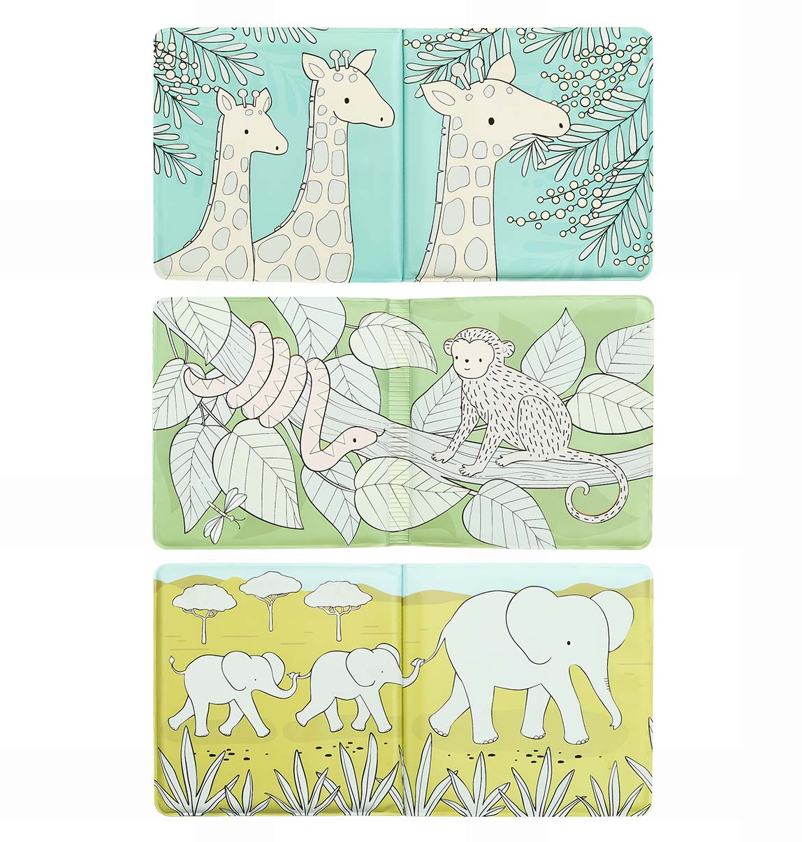 A Little Lovely Company maagiline vanniraamat, savanne friends A Little Lovely Company maagiline vanniraamat, savanne friends Mänguasjad - HellyK - Kvaliteetsed lasteriided, villariided, barefoot jalatsid