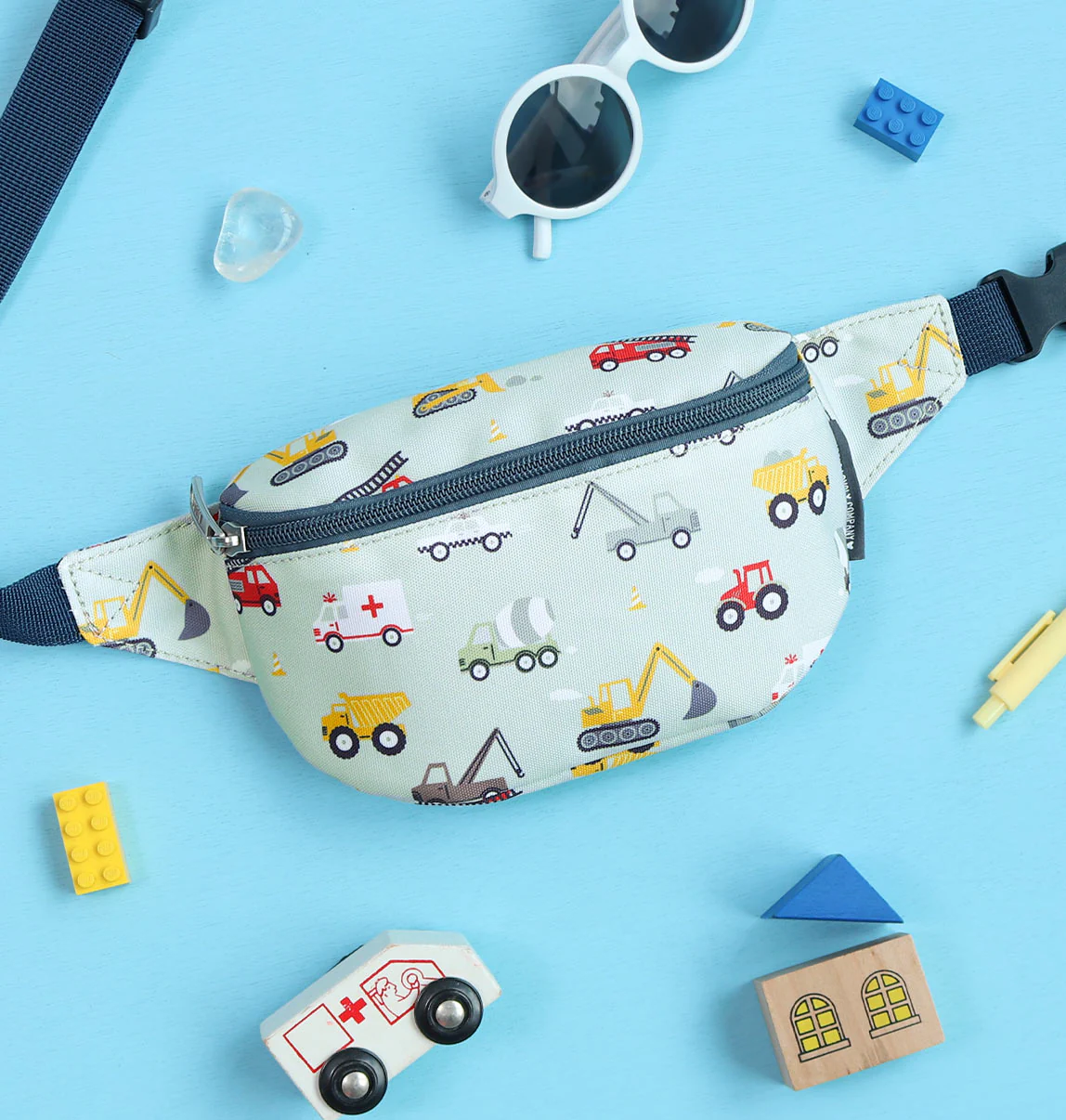 A Little Lovely Company vöökott, vehicles Mänguasjad - HellyK - Kvaliteetsed lasteriided, villariided, barefoot jalatsid