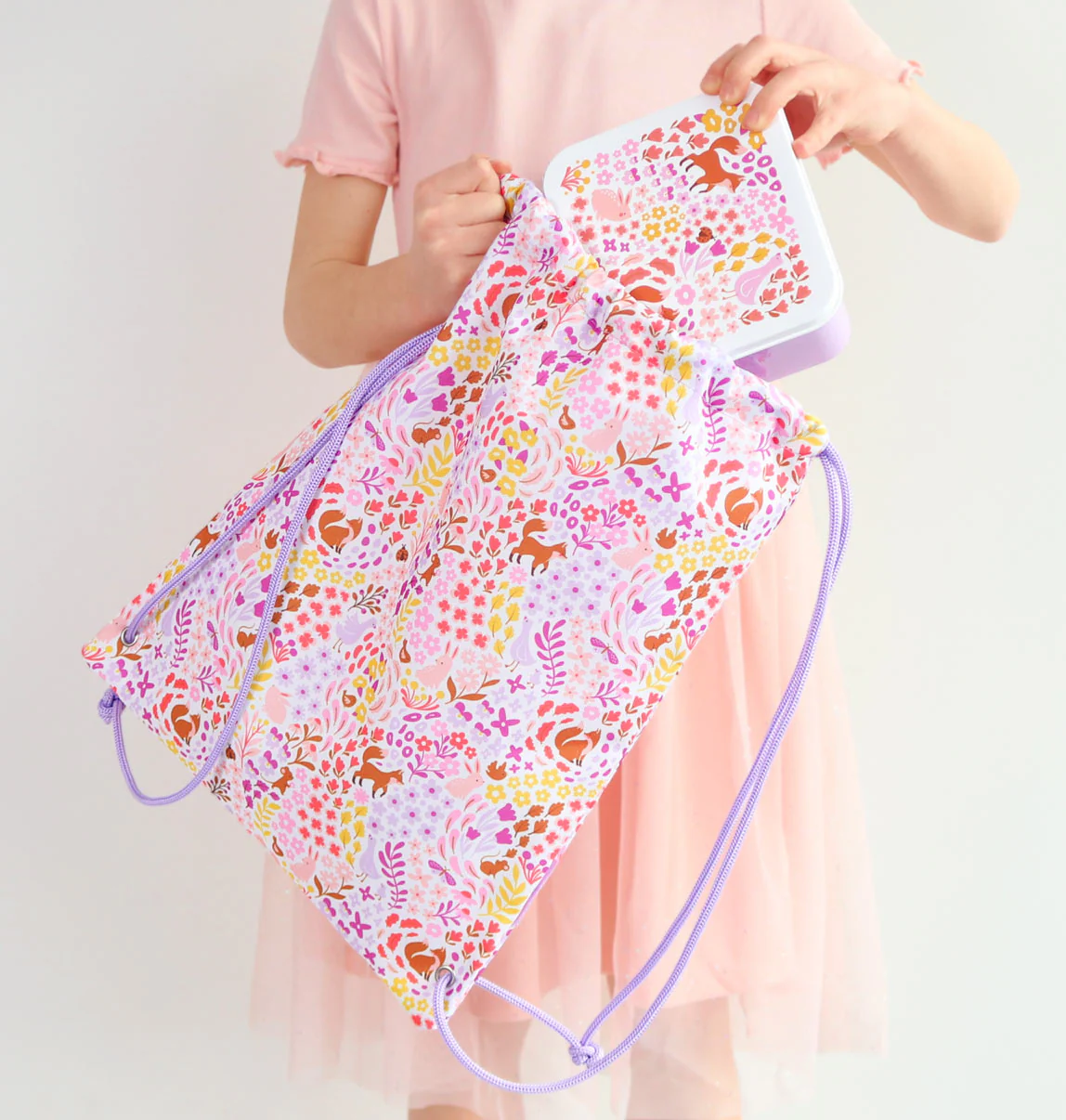 A Little Lovely Company nöörkott, flower garden Mänguasjad - HellyK - Kvaliteetsed lasteriided, villariided, barefoot jalatsid