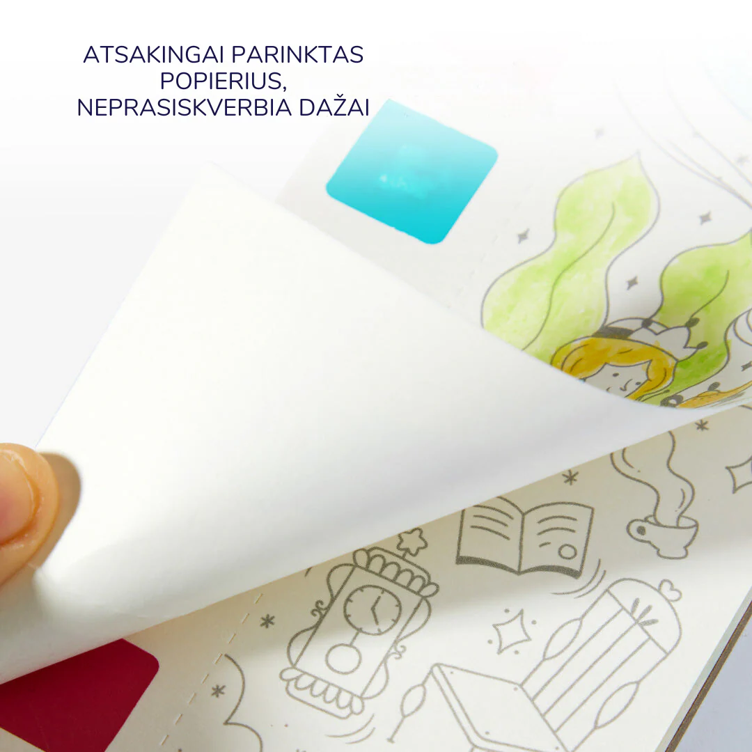 Mideer akvarellmaalikomplekt, nõiutud aed Joonistustarbed / meisterdamine / käsitöö - HellyK - Kvaliteetsed lasteriided, villariided, barefoot jalatsid