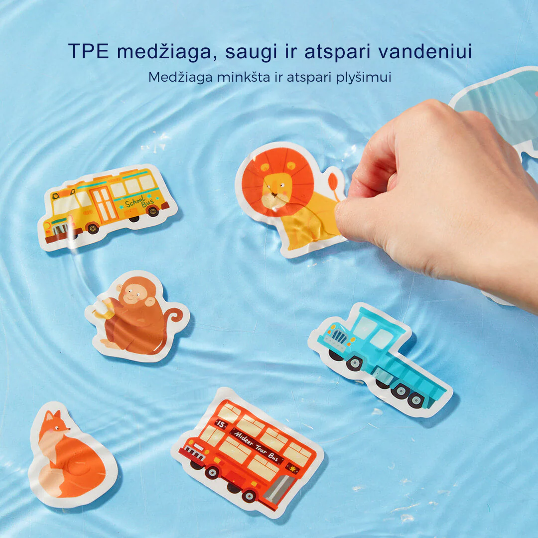 Mideer korduvkasutatavad kleepsud, hämmastav akvaarium Joonistustarbed / meisterdamine / käsitöö / kleepsud - HellyK - Kvaliteetsed lasteriided, villariided, barefoot jalatsid