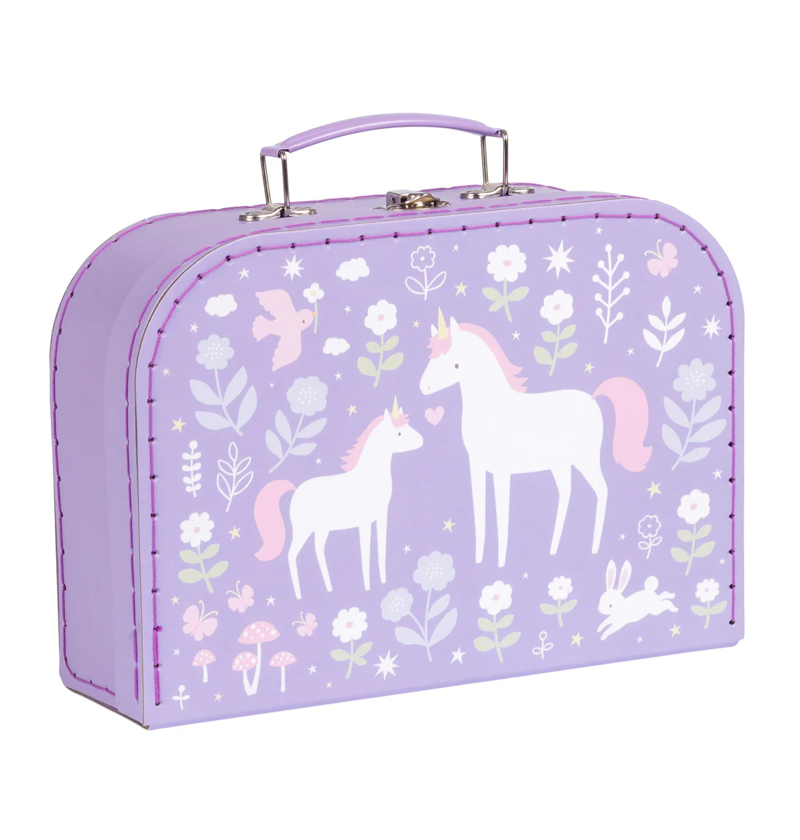 A Little Lovely Company kohvrikomplekt, unicorn dreams Kodumaailm ja muud tarvikud - HellyK - Kvaliteetsed lasteriided, villariided, barefoot jalatsid