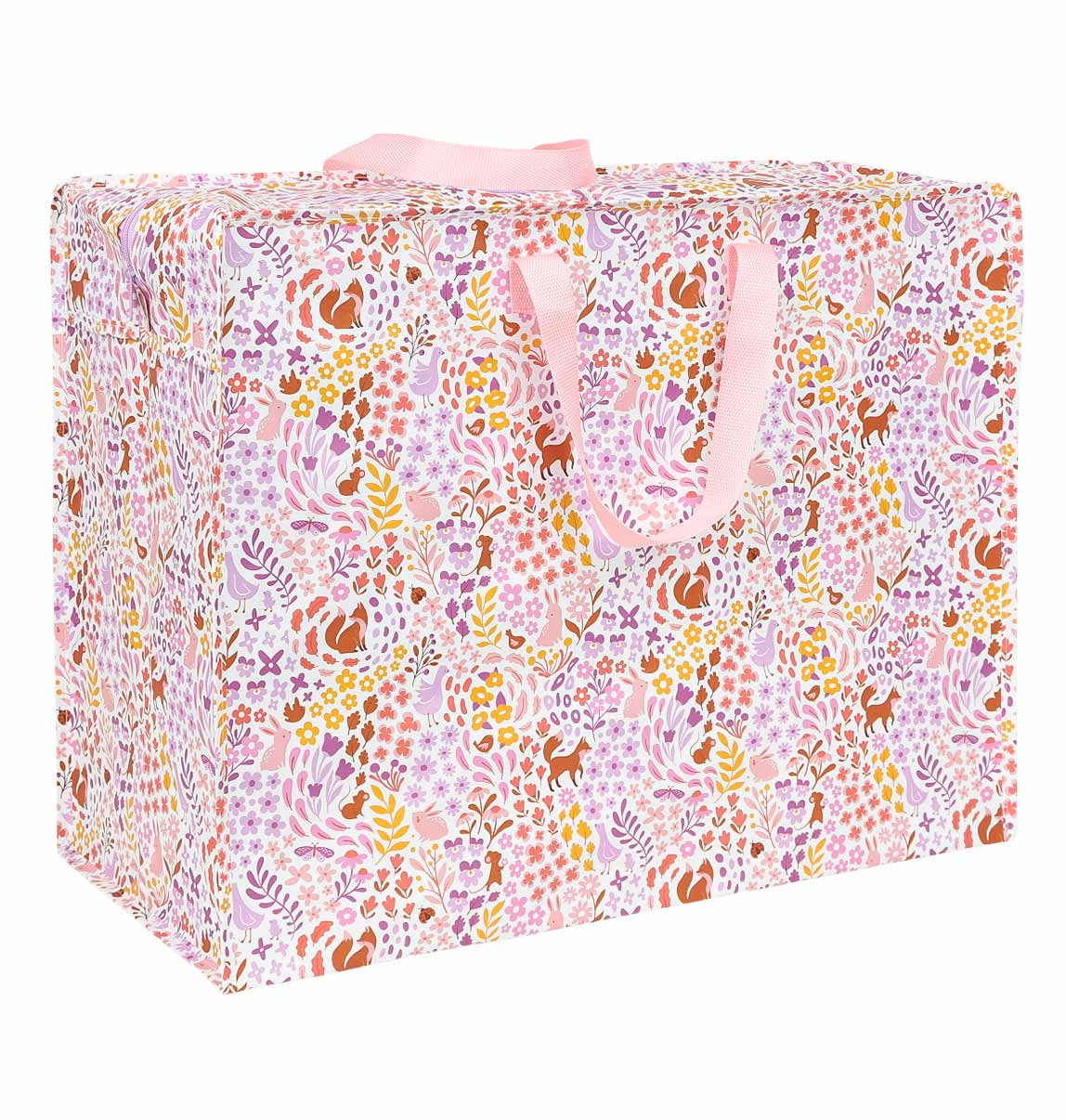 A Little Lovely Company suur hoiukott, animal friends Kodumaailm ja muud tarvikud - HellyK - Kvaliteetsed lasteriided, villariided, barefoot jalatsid