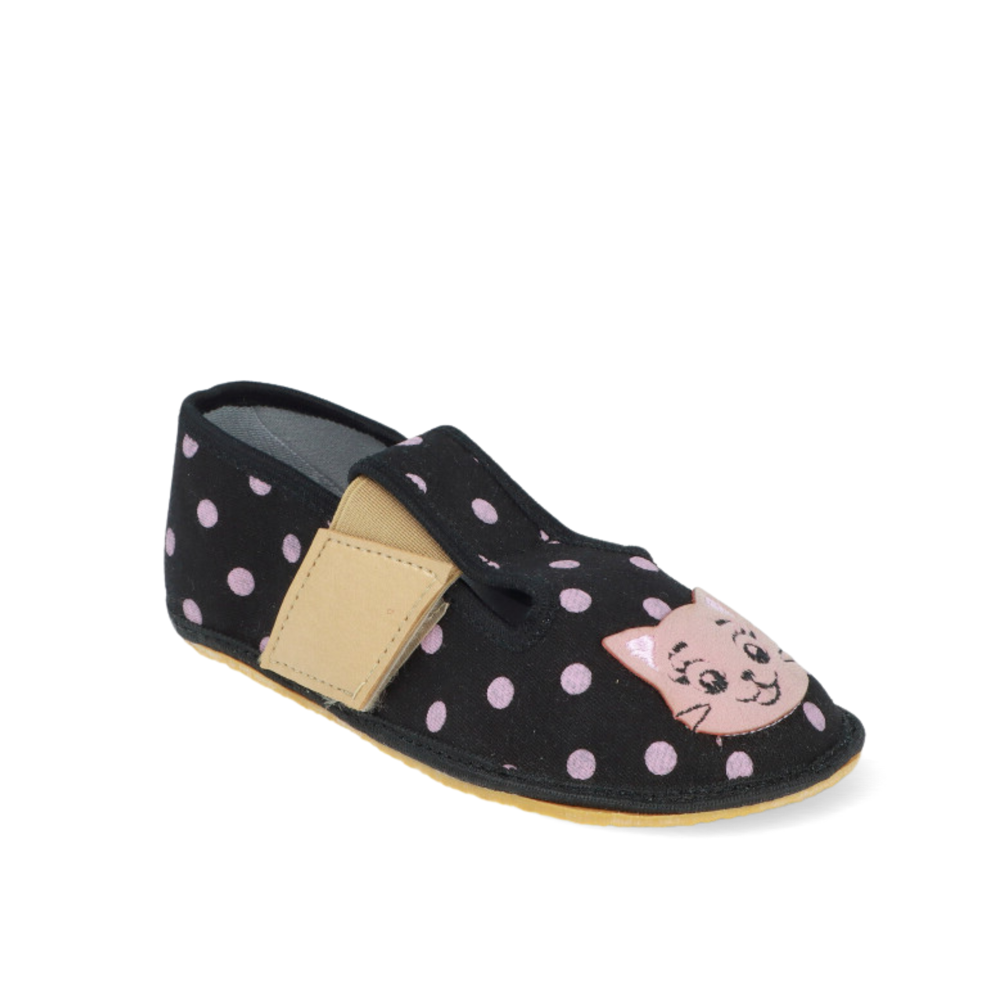 Crave sisejalats elastic, black cat Crave sisejalats elastic, black cat Laste barefoot-jalatsid - HellyK - Kvaliteetsed lasteriided, villariided, barefoot jalatsid