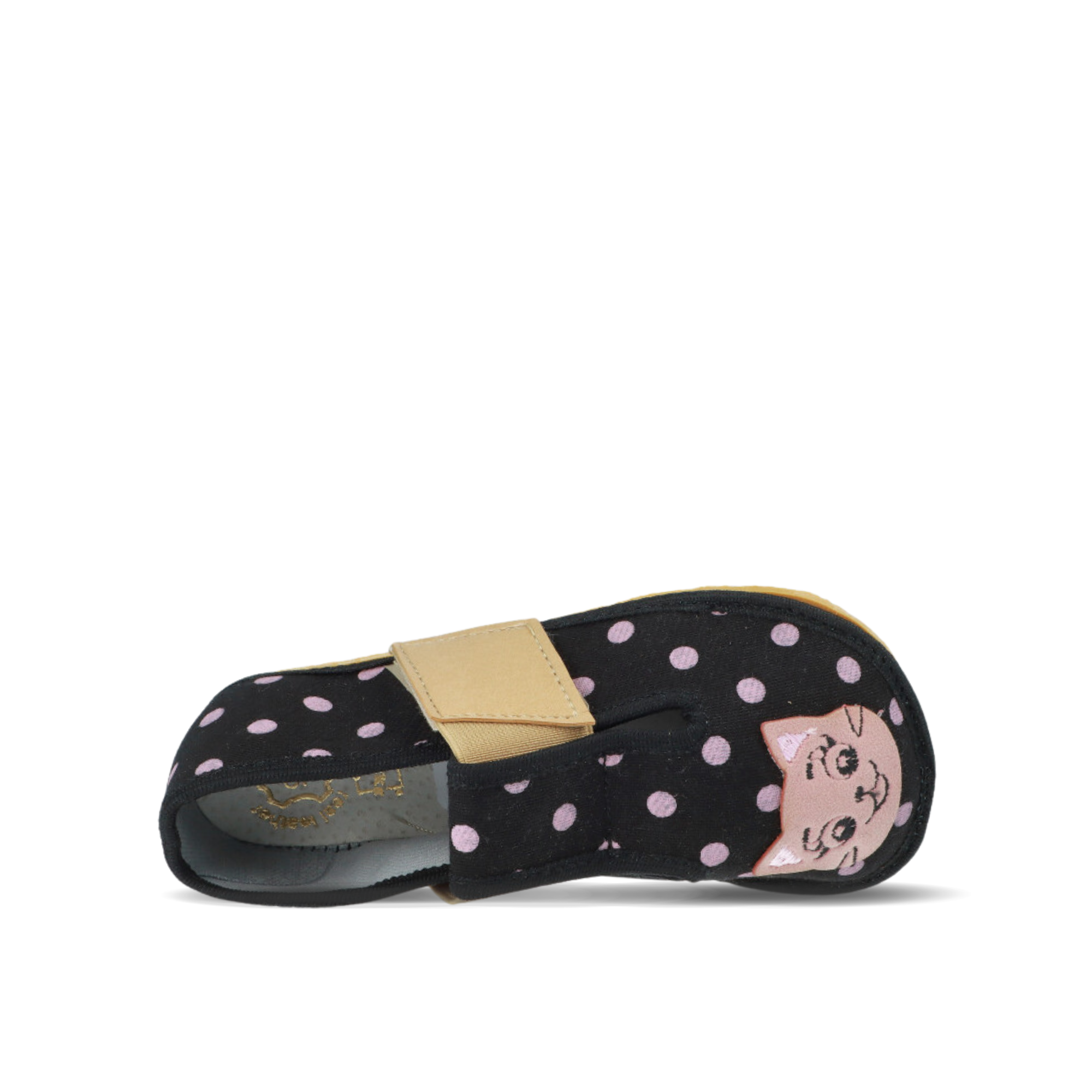 Slipper Elastic Black Cat (4)