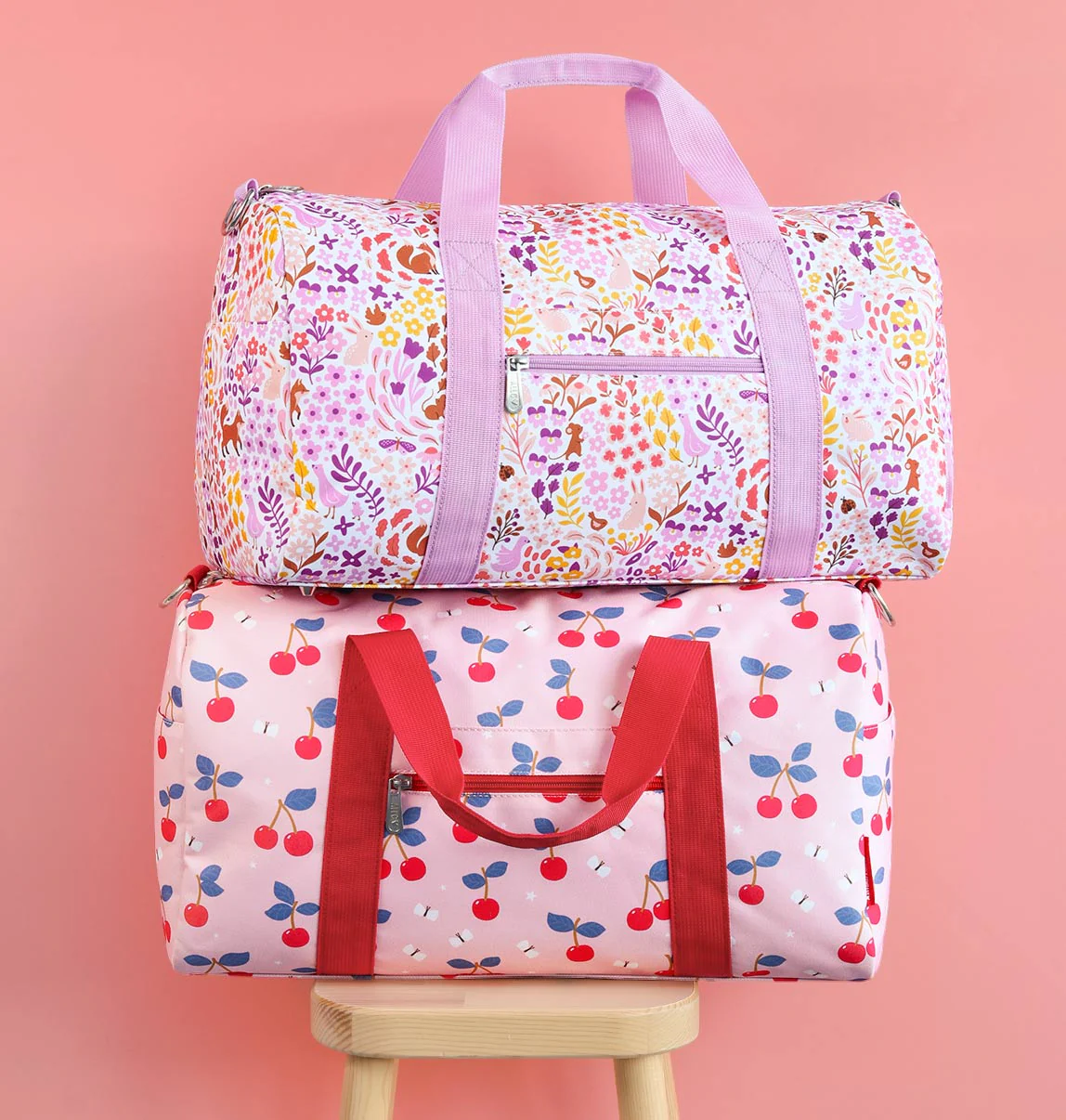 A Little Lovely Company reisikott, flower garden Mänguasjad - HellyK - Kvaliteetsed lasteriided, villariided, barefoot jalatsid