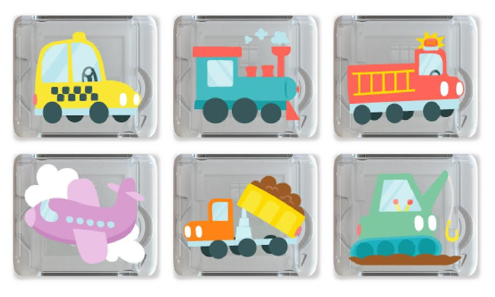 Glo Pals sensoorsed valguskuubikud vanni – Cars Edition Glo Pals helendavad valguskuubikud - HellyK - Kvaliteetsed lasteriided, villariided, barefoot jalatsid