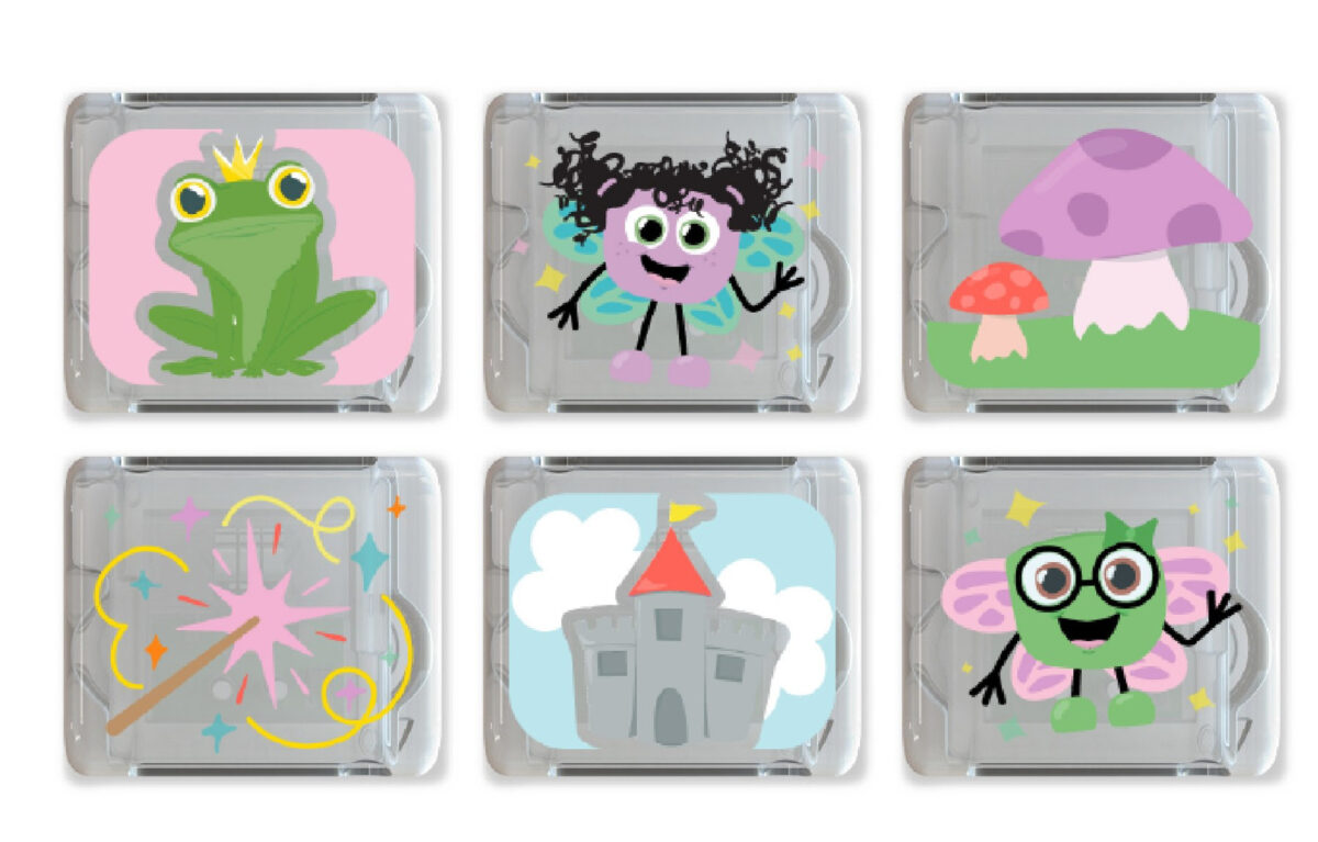 Glo Pals sensoorsed valguskuubikud vanni – Fairy Edition Glo Pals helendavad valguskuubikud - HellyK - Kvaliteetsed lasteriided, villariided, barefoot jalatsid